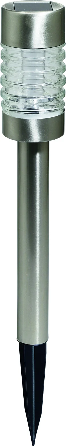 Luxform Lighting solar staande lamp Torino RVS 7,4 x 7,4 x 42,7 cm