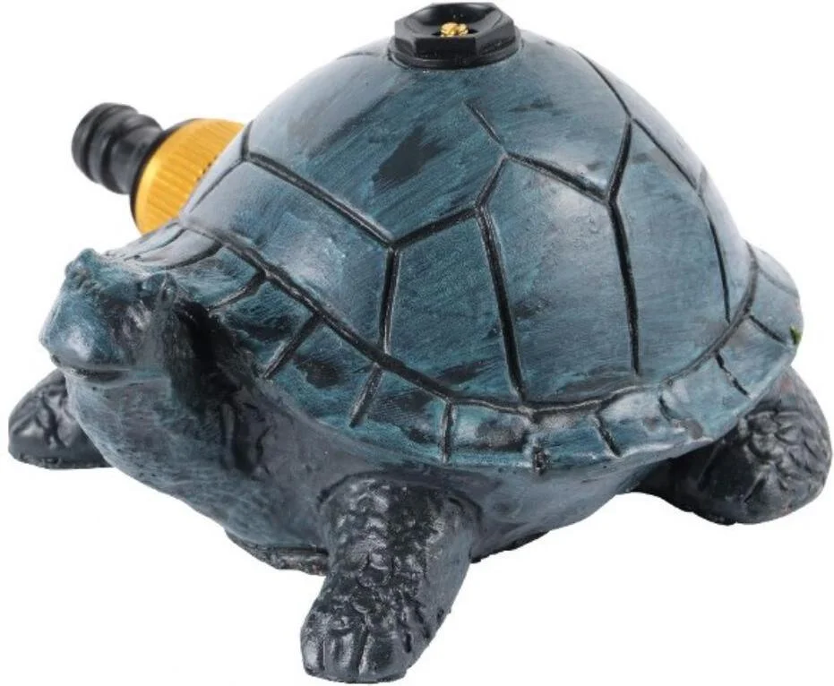 Lumineo tuinsproeier schildpad groen 12,5 x 16 x 9 cm