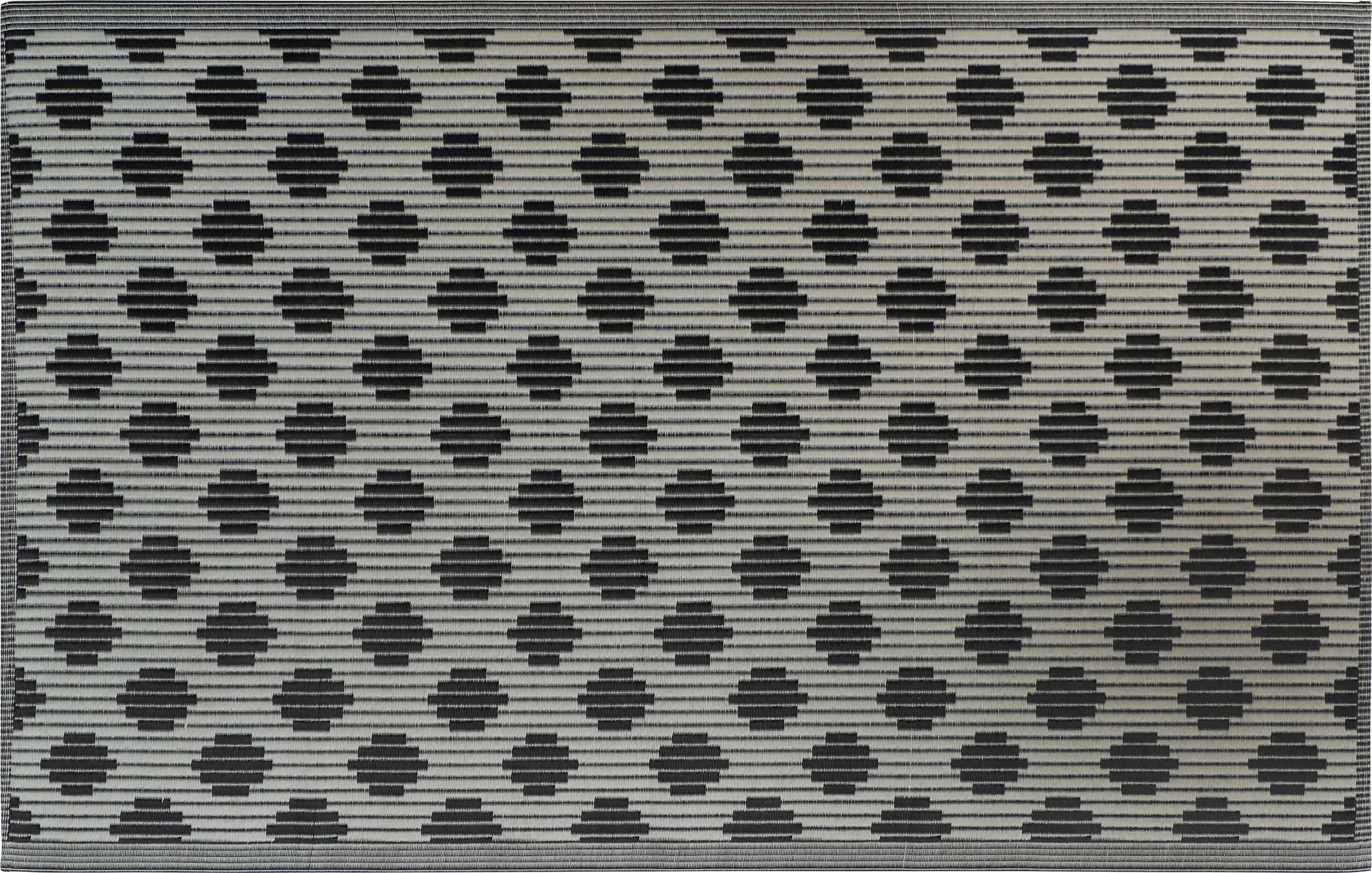 Intratuin buitenkleed antraciet / crème 180 x 120 cm