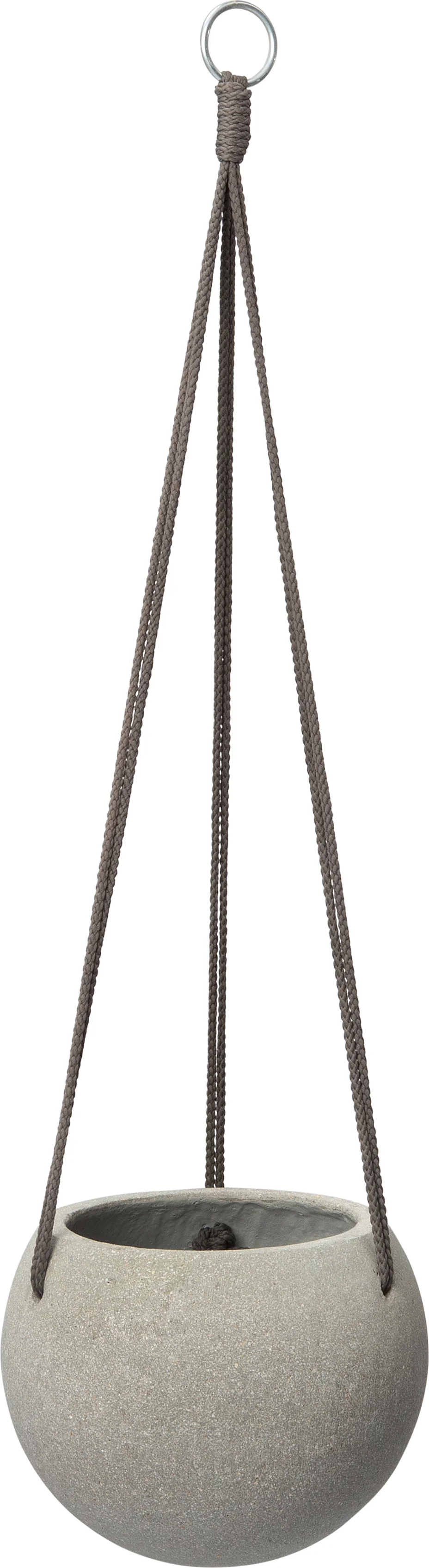 Intratuin hangpot Jula grijs D 20 H 16 cm