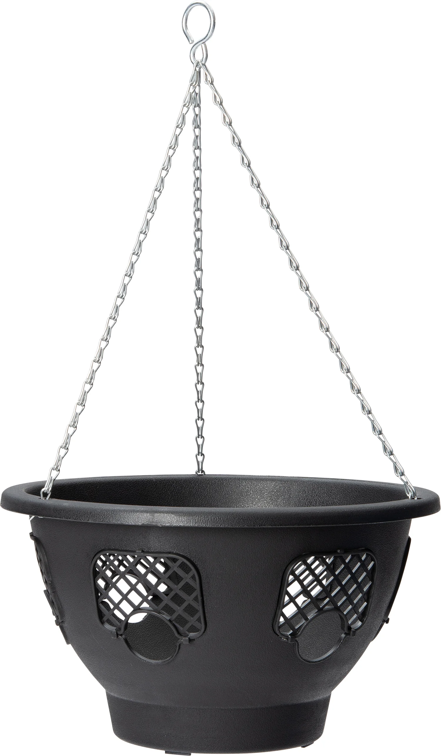 Intratuin hangpot zwart 30 x 30 x 32,5 cm