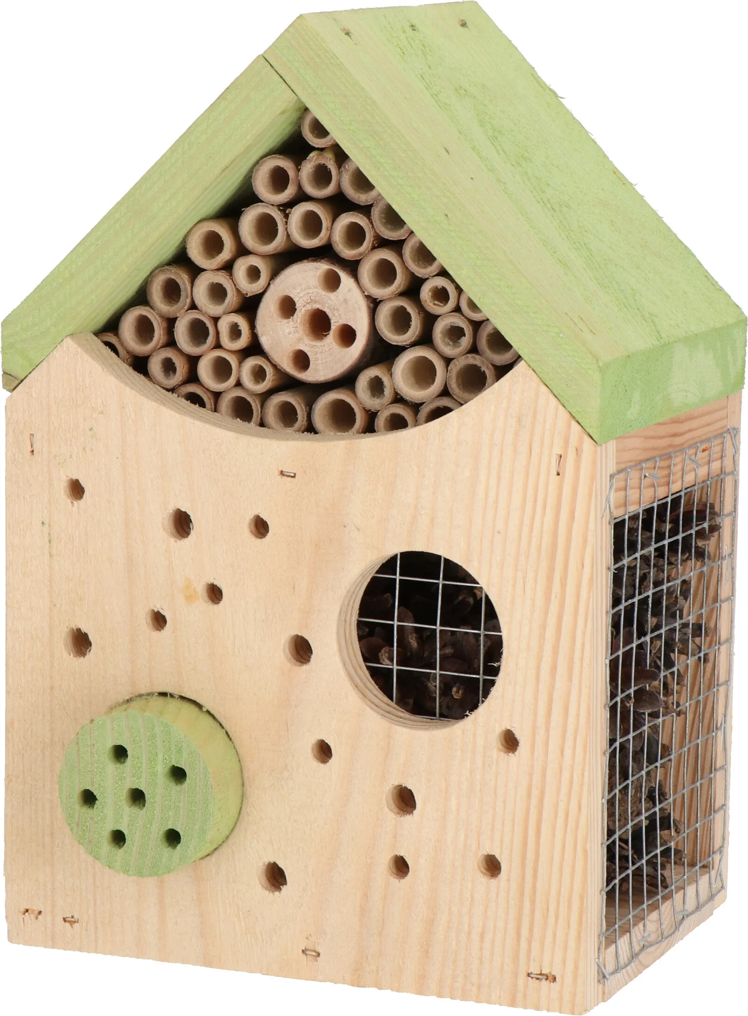 Intratuin insectenhuis S groen 18 x 10 x 29 cm