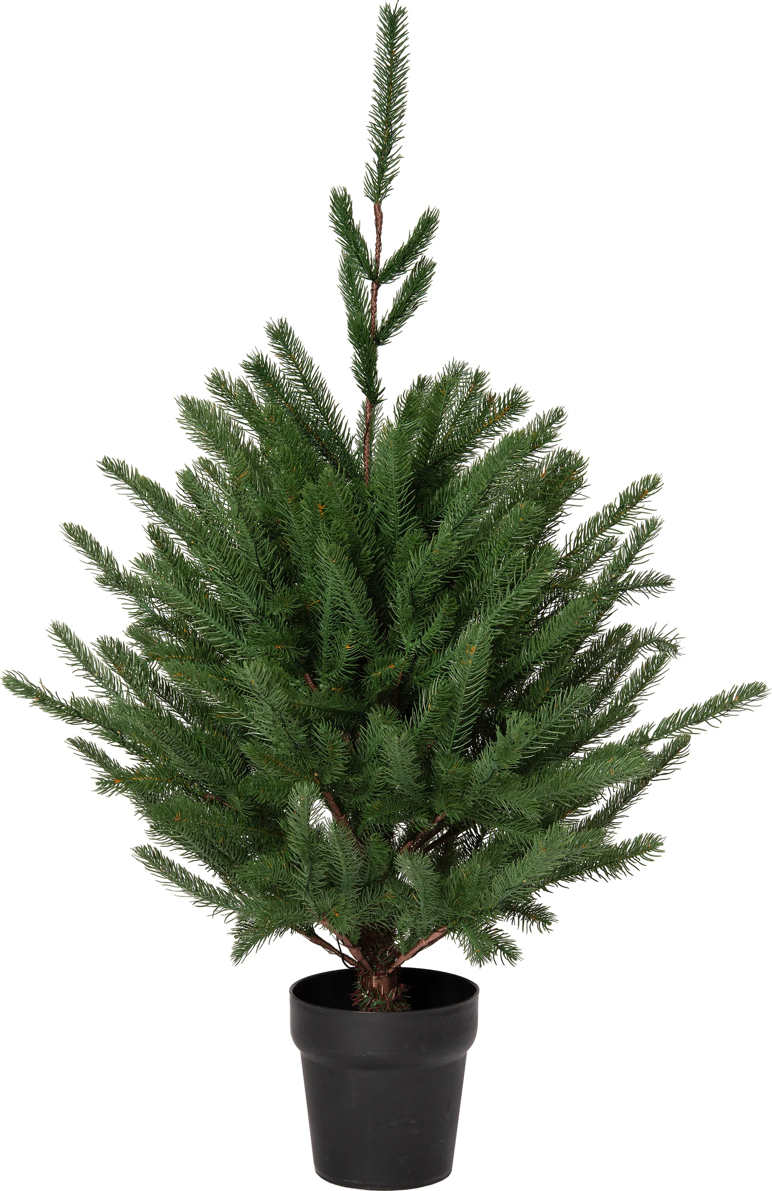 Intratuin kunstkerstboom Karl in pot 150 lampjes warm wit D 88 H 120 cm