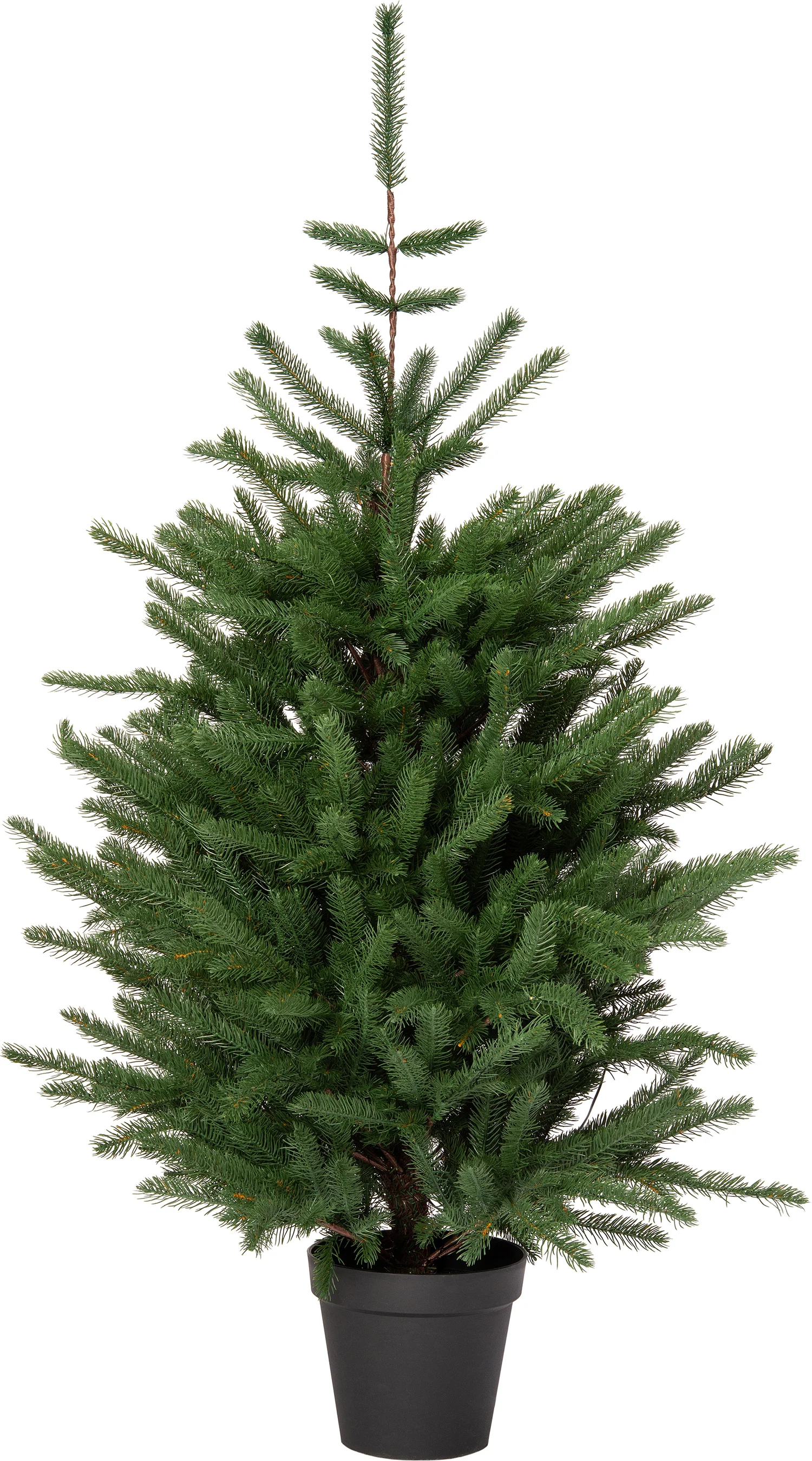 Intratuin kunstkerstboom Karl in pot 270 lampjes warm wit D 104 H 150 cm