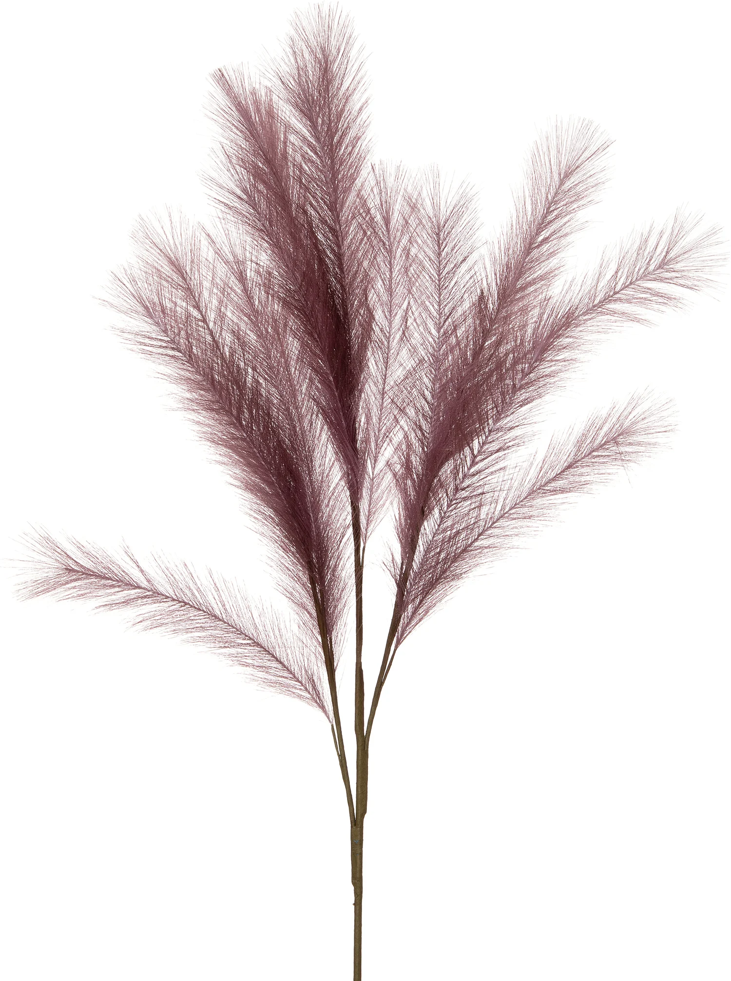 Intratuin kunsttak pluimen bordeaux 107 cm