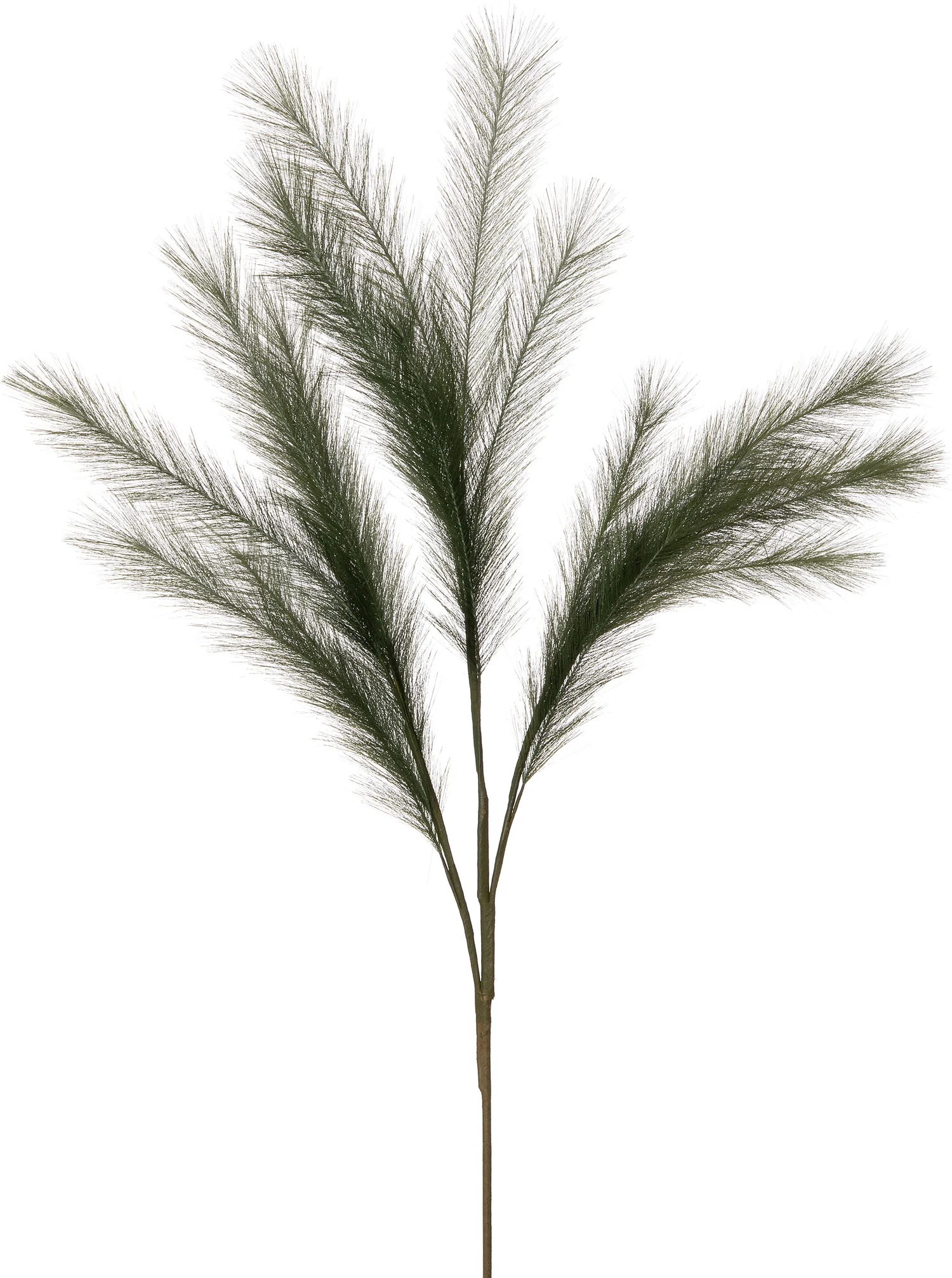 Intratuin kunsttak pluimen groen 107 cm