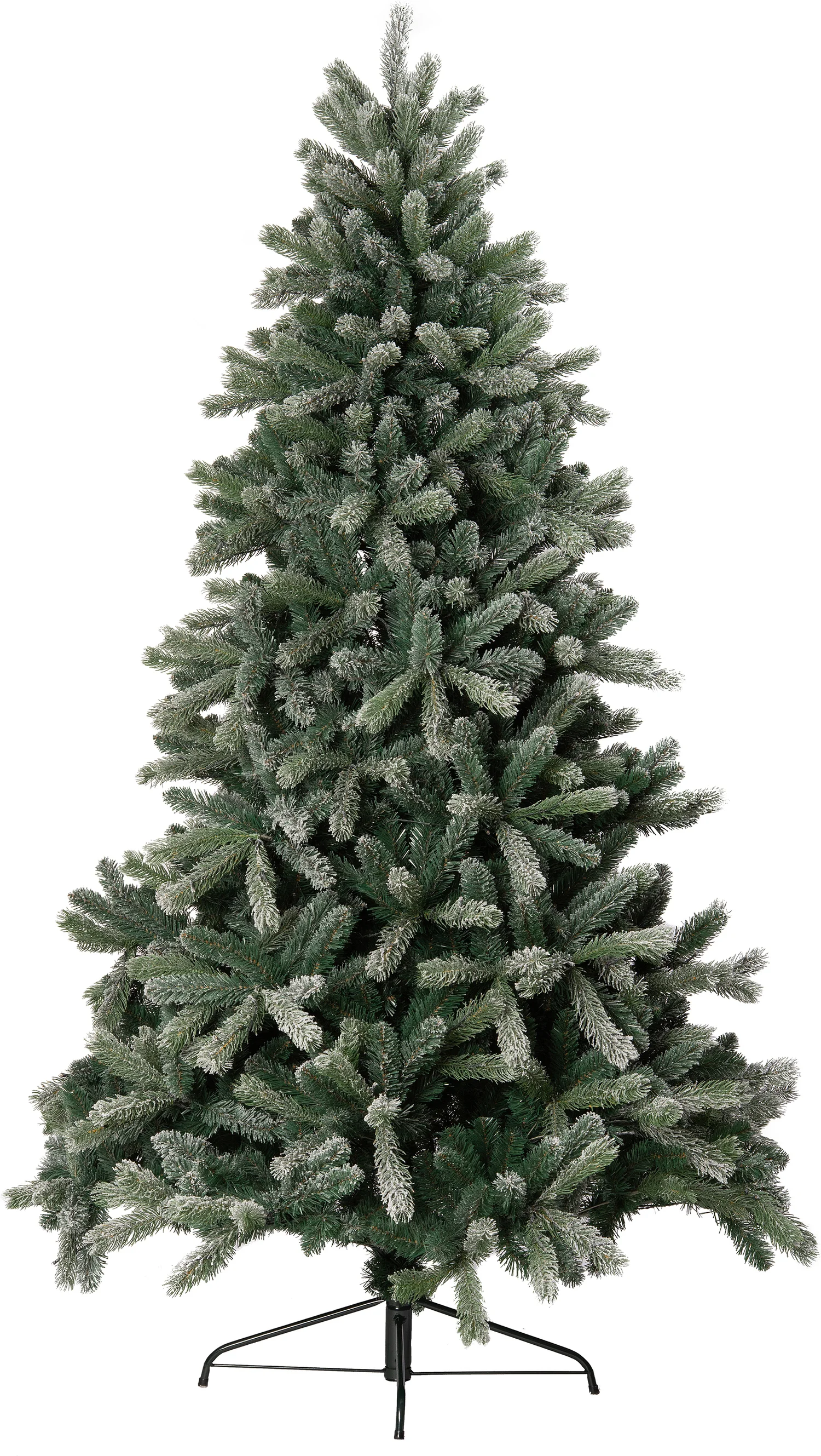 Intratuin kunstkerstboom Sven besneeuwd met 250 LED lampjes warm wit D 118 H 180 cm