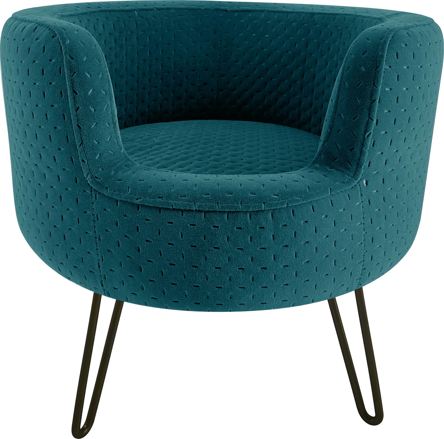 Intratuin hondenmand Ella blauw D 49 H 44 cm