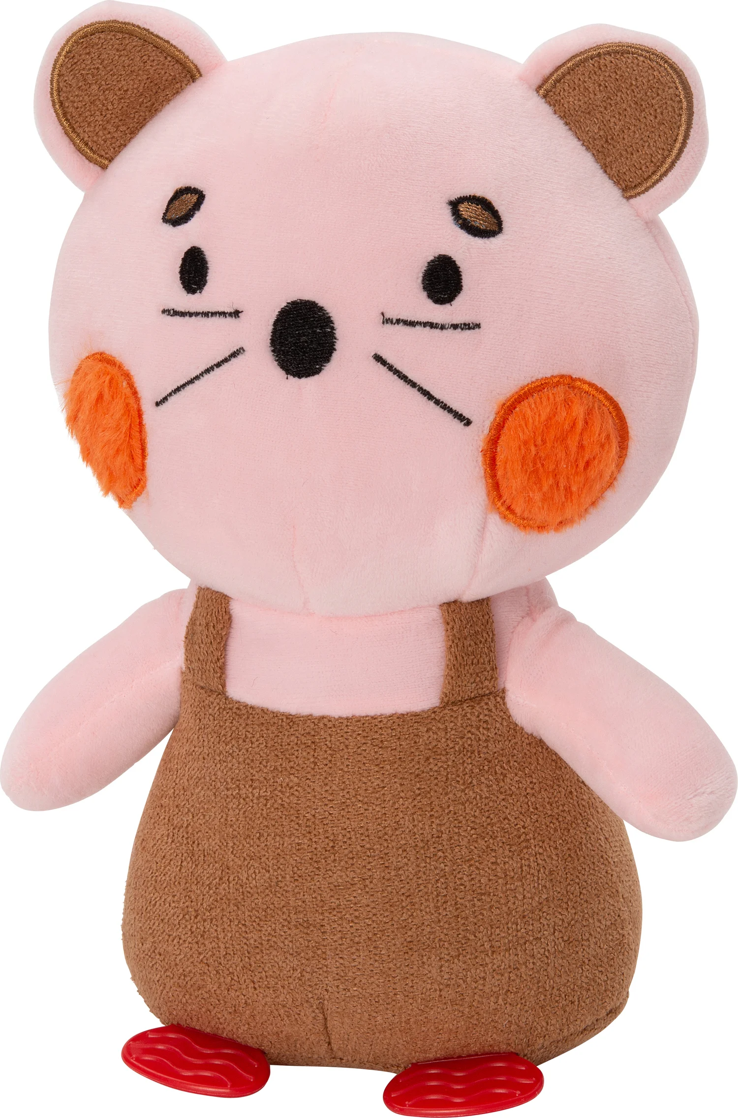 Intratuin knuffel Pien bruin 18,5 x 10 x 25,5 cm