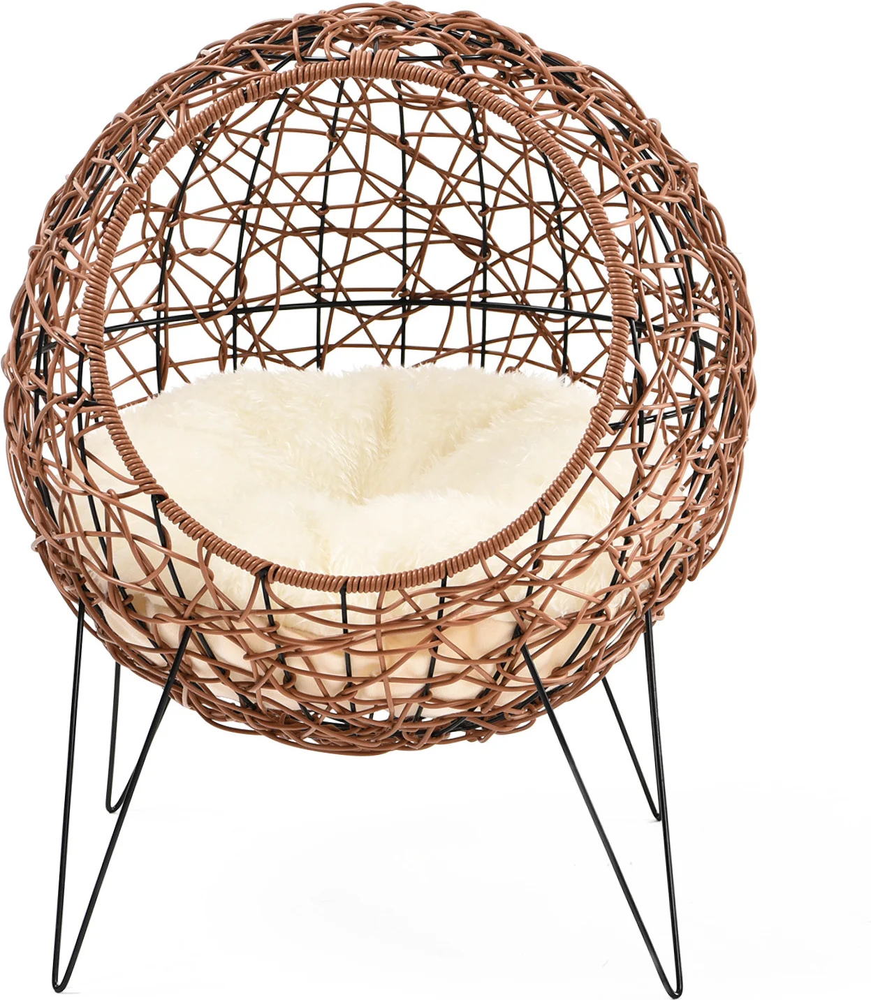 Intratuin kattenhuis ligbol D 45 H 60 cm