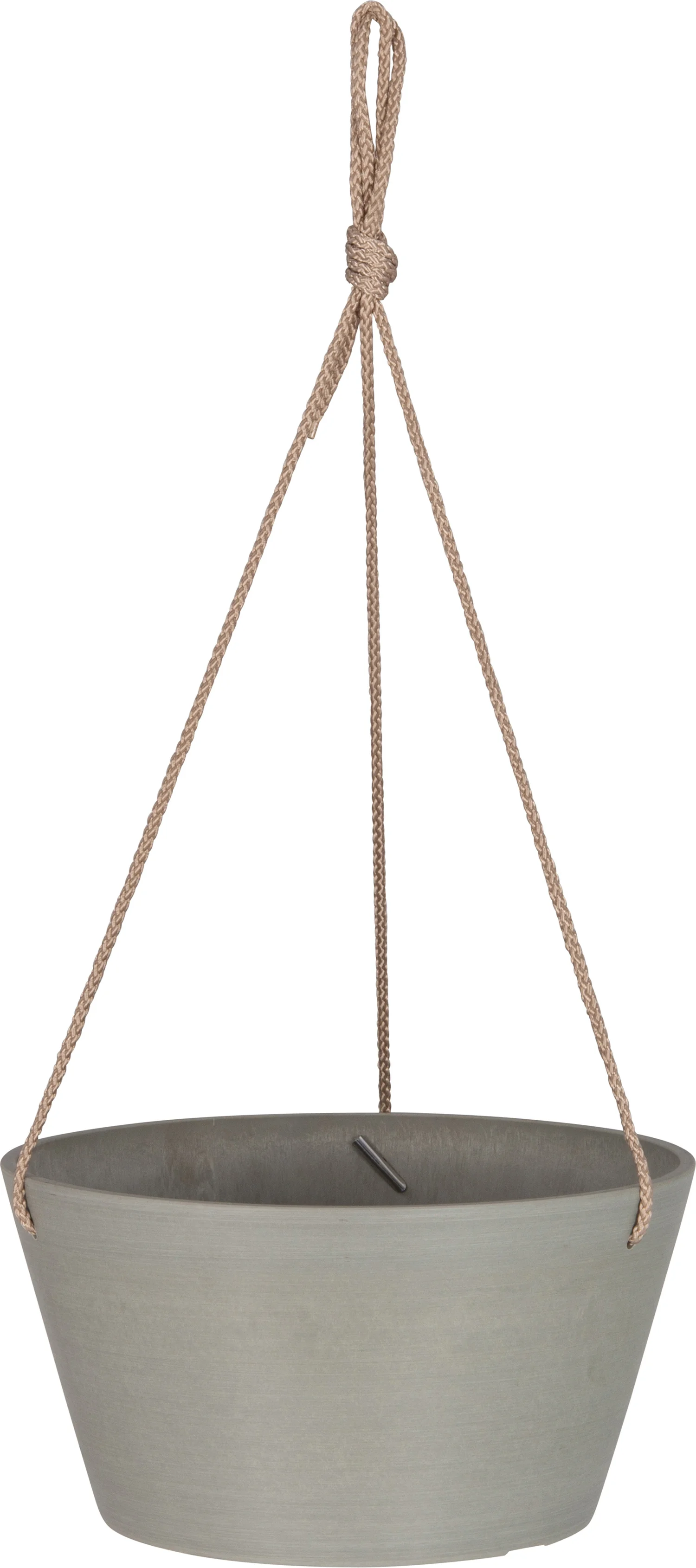 Intratuin hangpot Boaz lichtgrijs D 31 H 15 cm