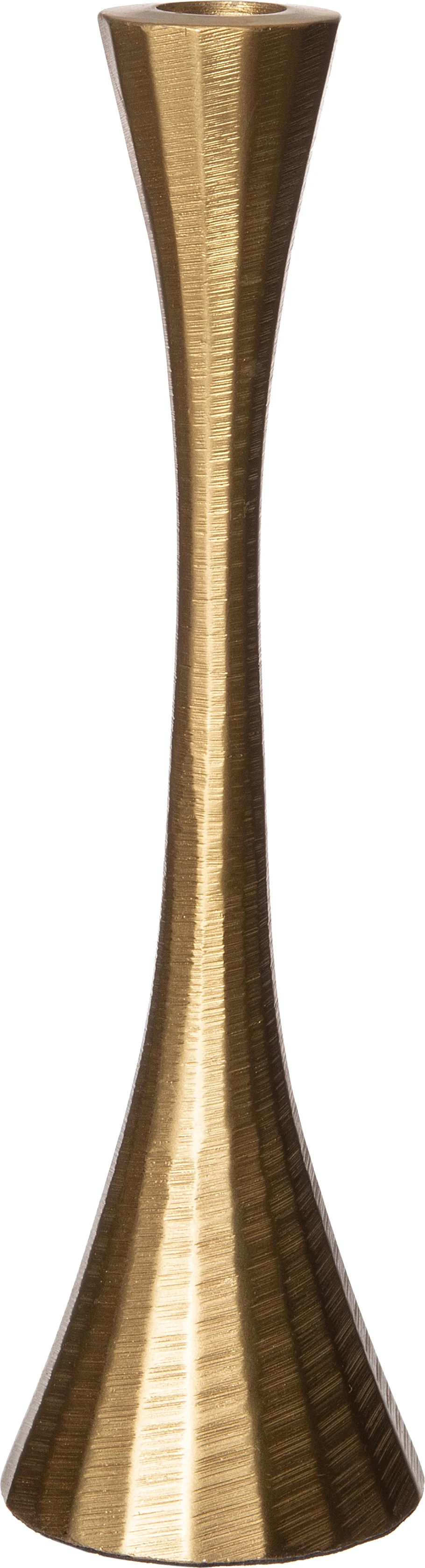 Intratuin kandelaar Kik goud D 9 H 30 cm