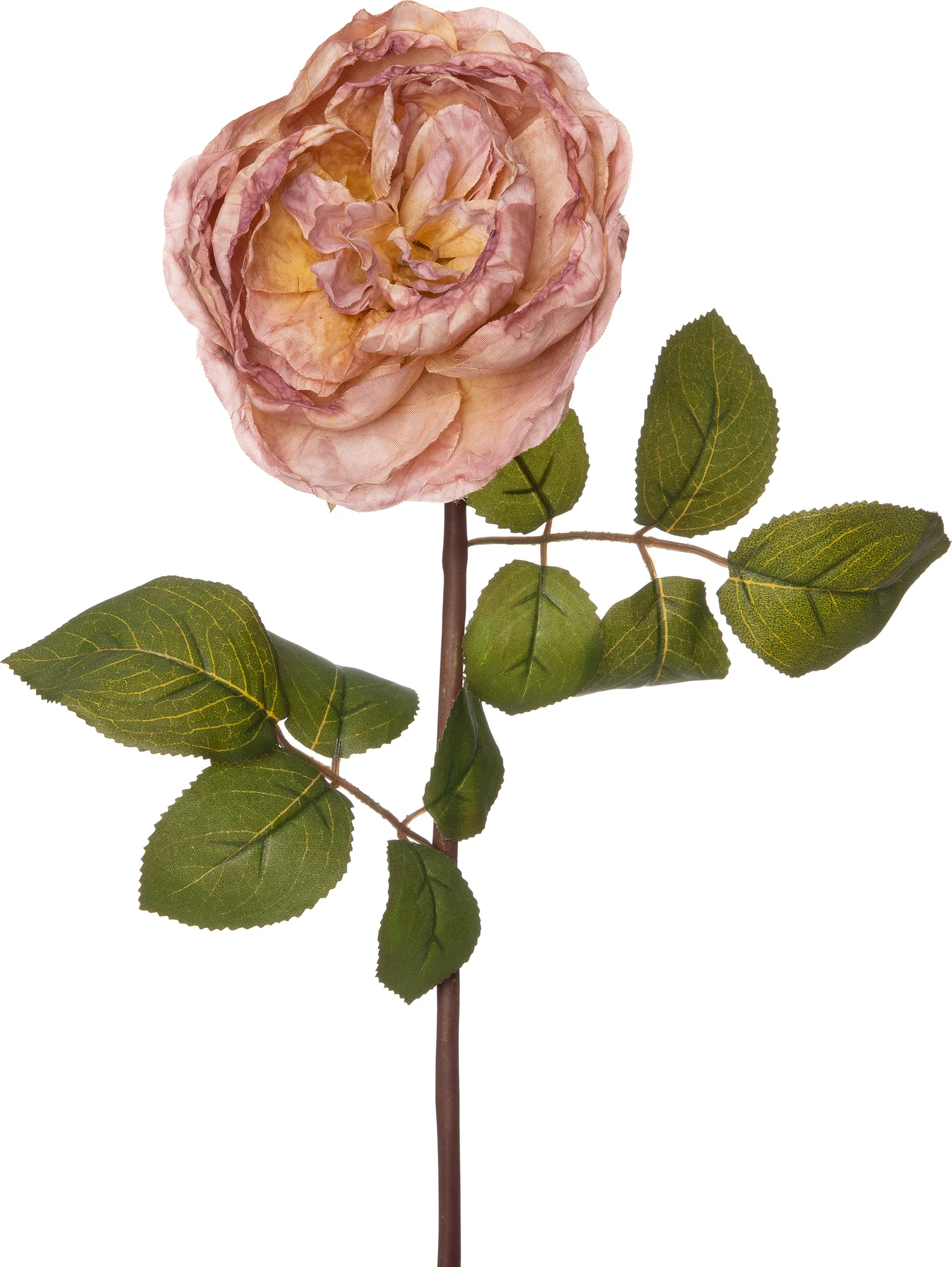 Intratuin kunstbloem Roos paars 62 cm