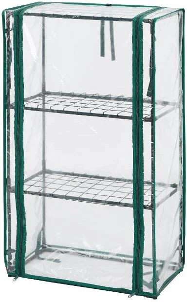 Intratuin kweekkas groen / transparant 46 x 24 x 80 cm