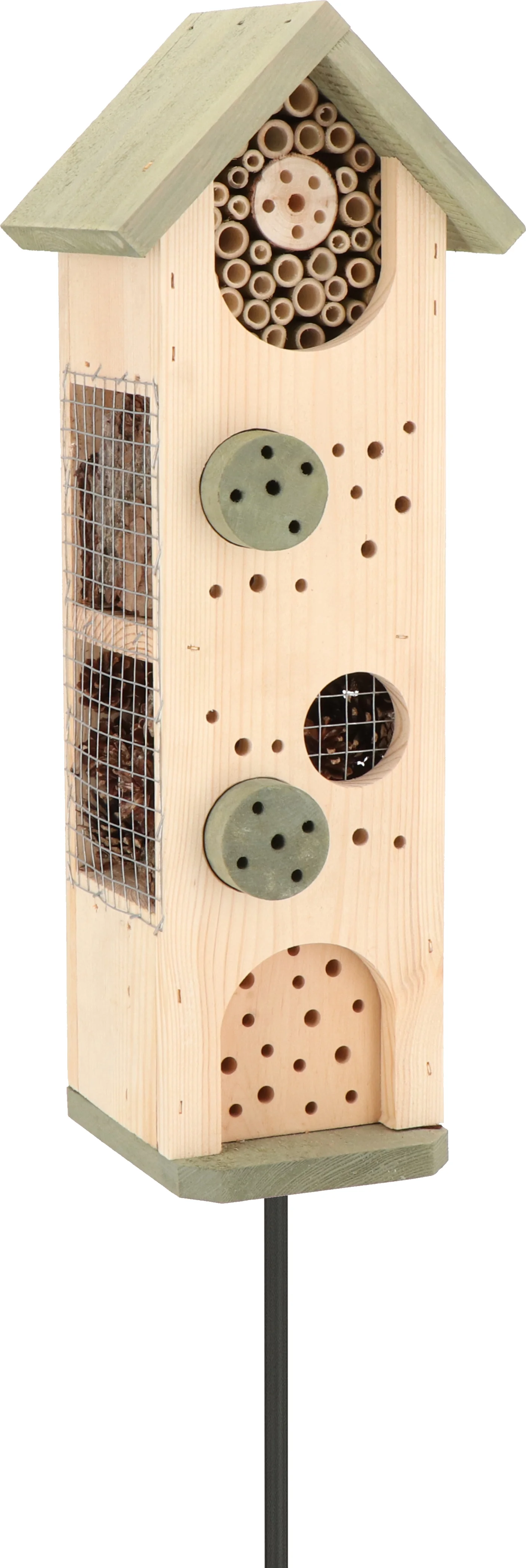 Intratuin insectenhotel met prikstok 200 cm