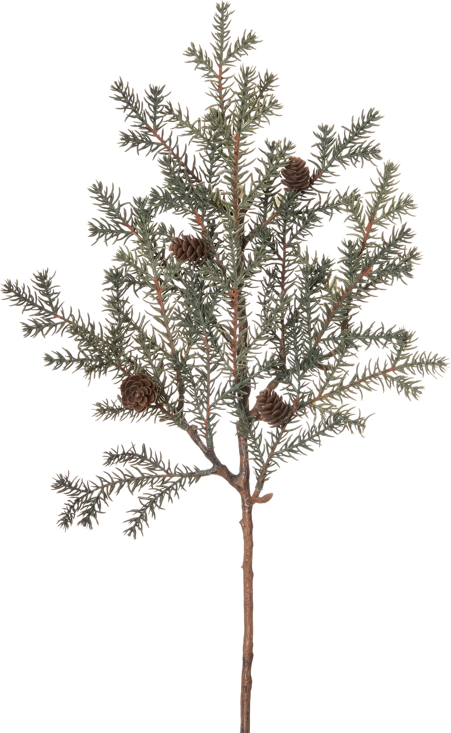Intratuin kunstkersttak Taxus met dennenappels 50 cm