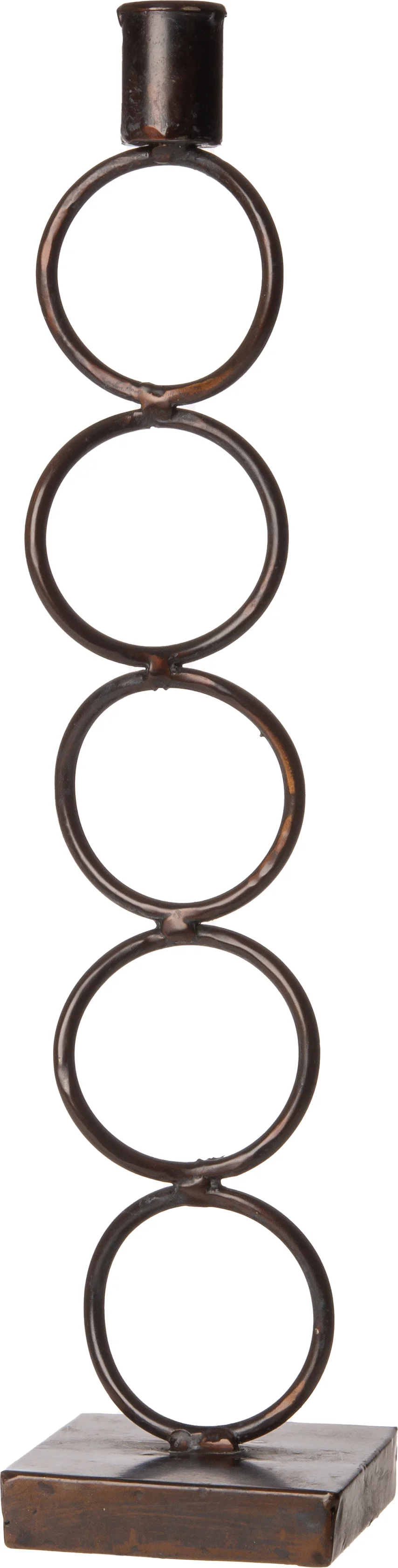 Intratuin kandelaar  Troms bruin D 9 H 41 cm