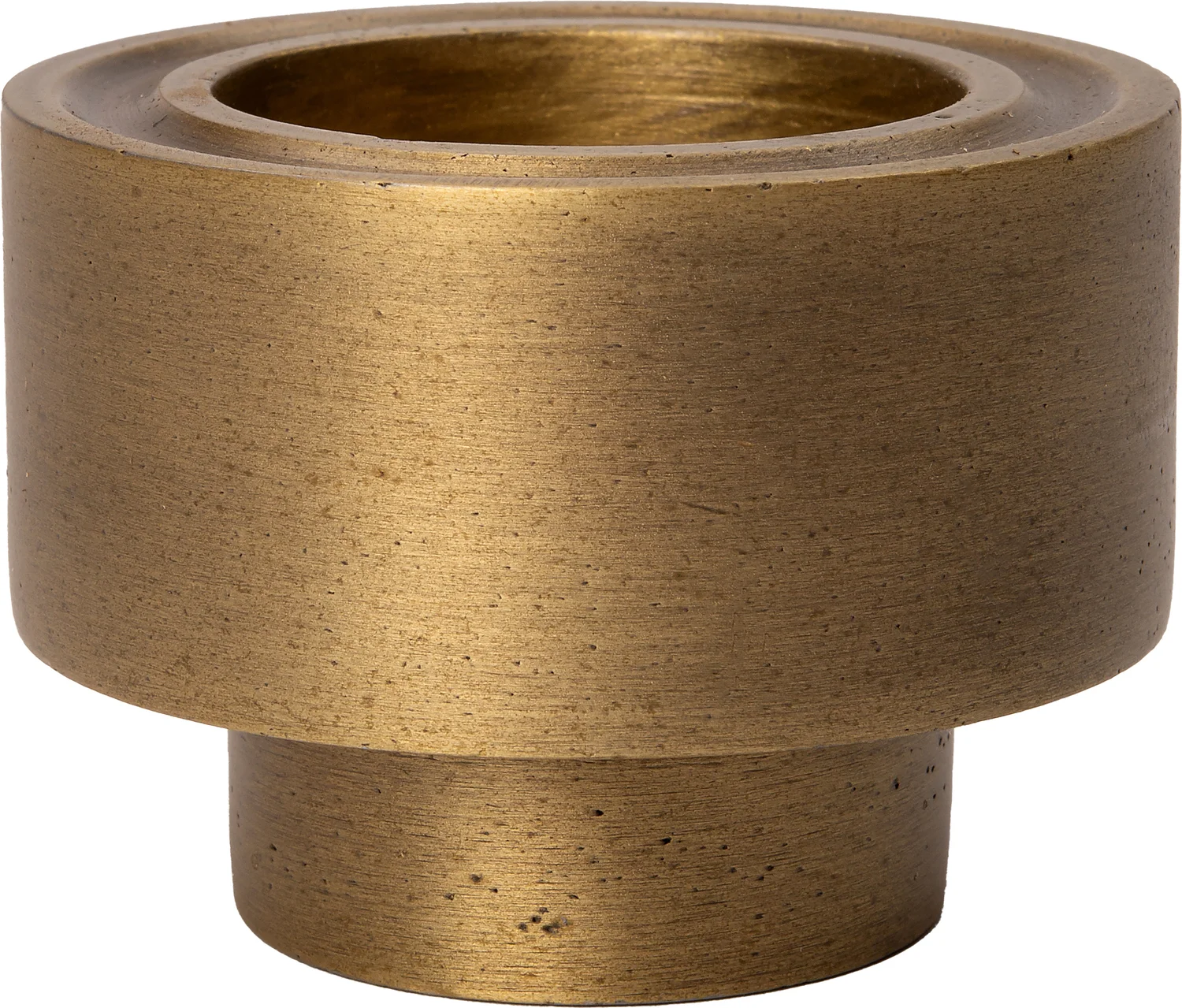 Intratuin kandelaar Alu goud D 6,5 H 4,5 cm