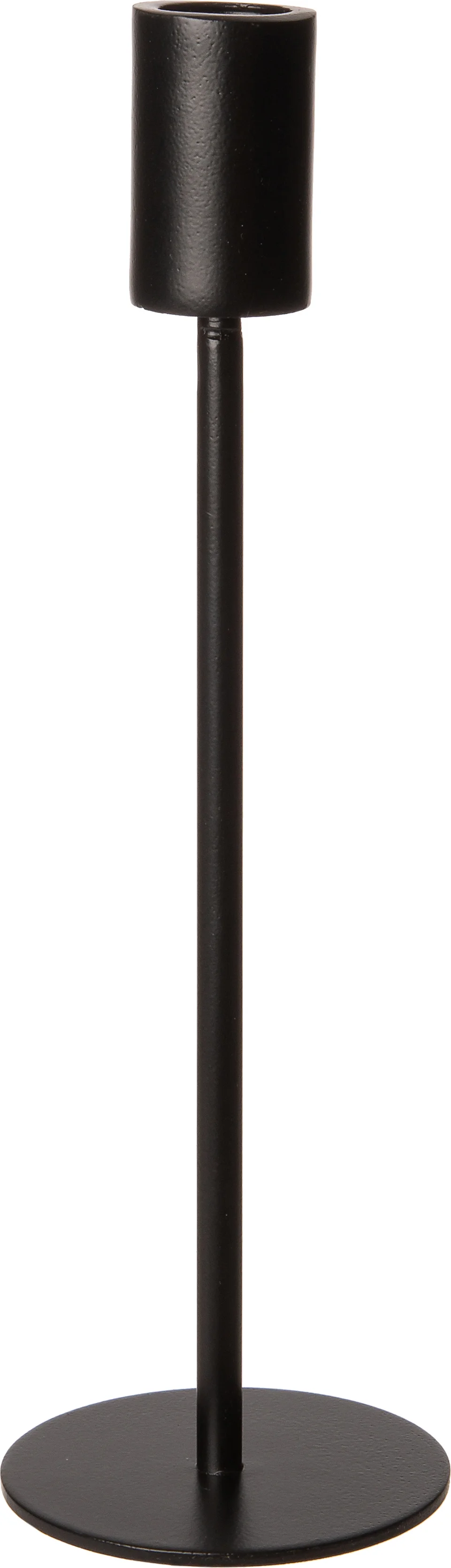 Intratuin kandelaar Joki zwart D 8 H 27 cm