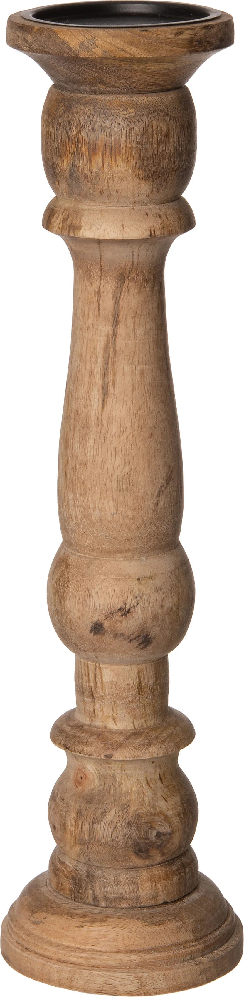 Intratuin kandelaar Kalmar bruin D 12 H 46 cm