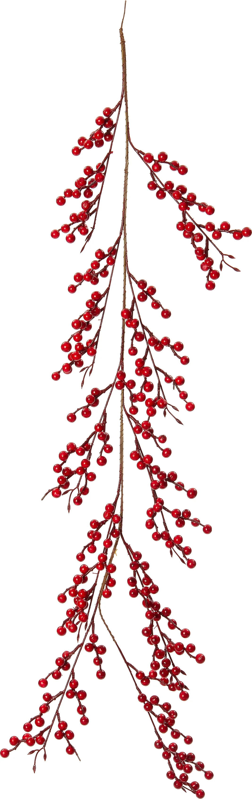 Intratuin guirlande takken met bessen 120 cm rood