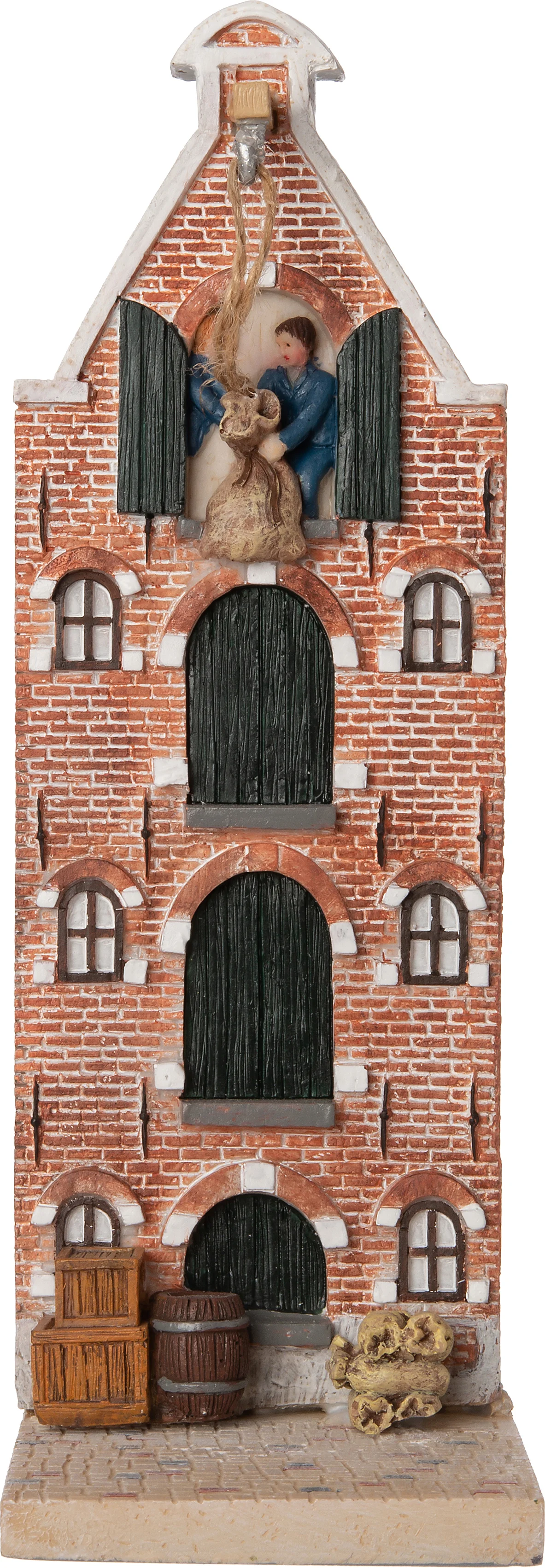 Intratuin Holland kersthuisje pakhuis 7,5 x 19 x 23 cm