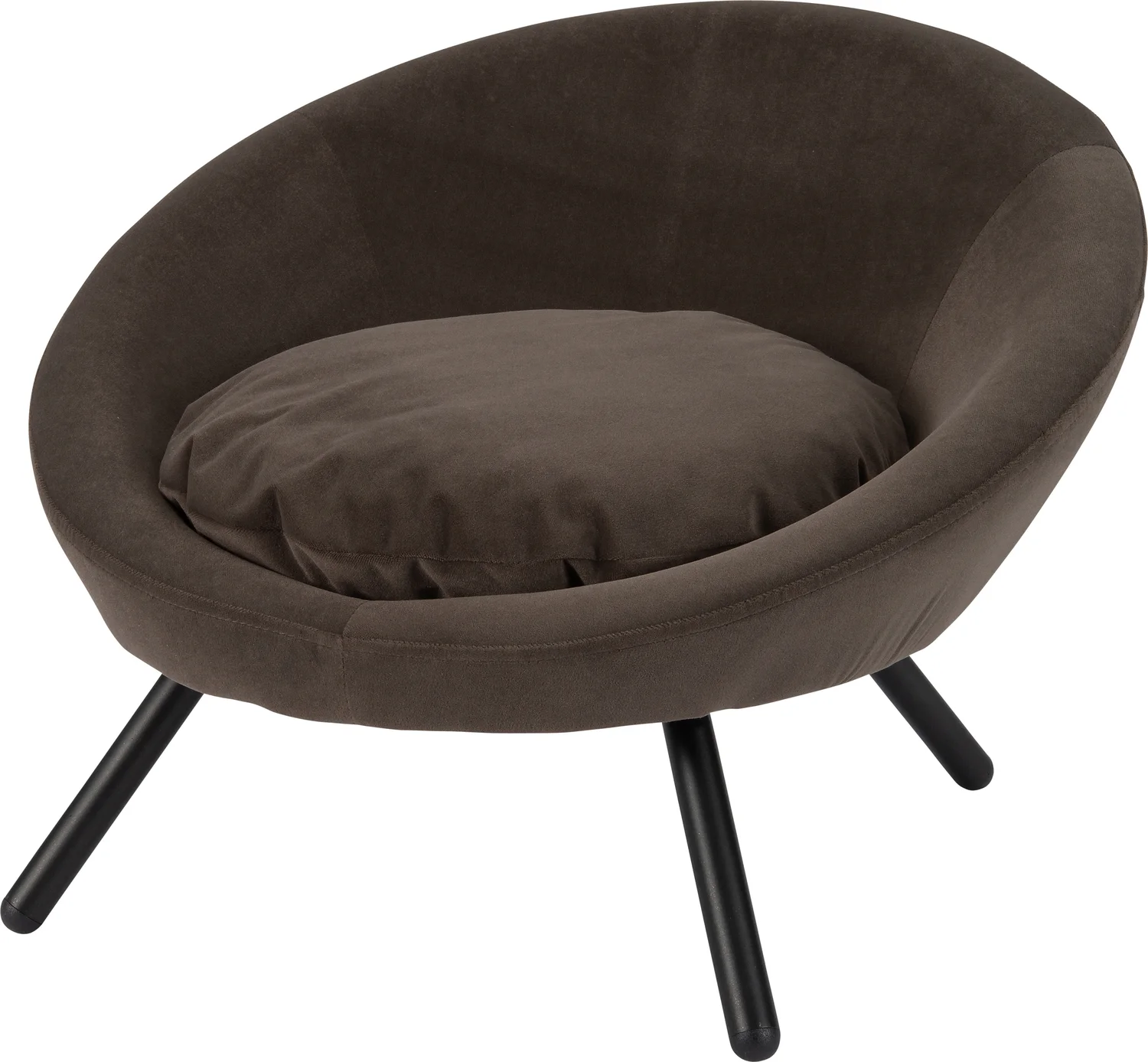 Intratuin hondenmand Fleur grijs D 56 H 41 cm