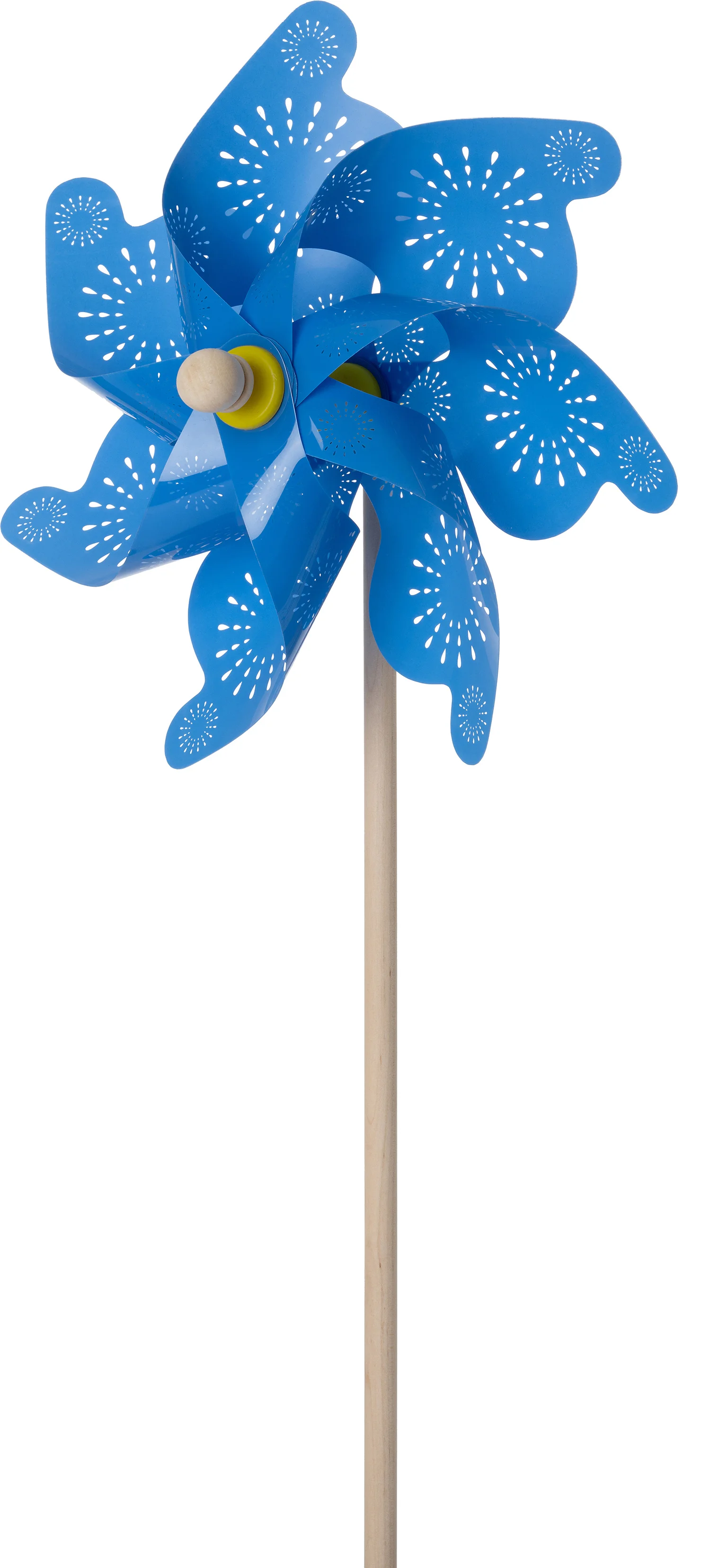 Intratuin tuinsteker windmolen Marij blauw D 42 H 110 cm
