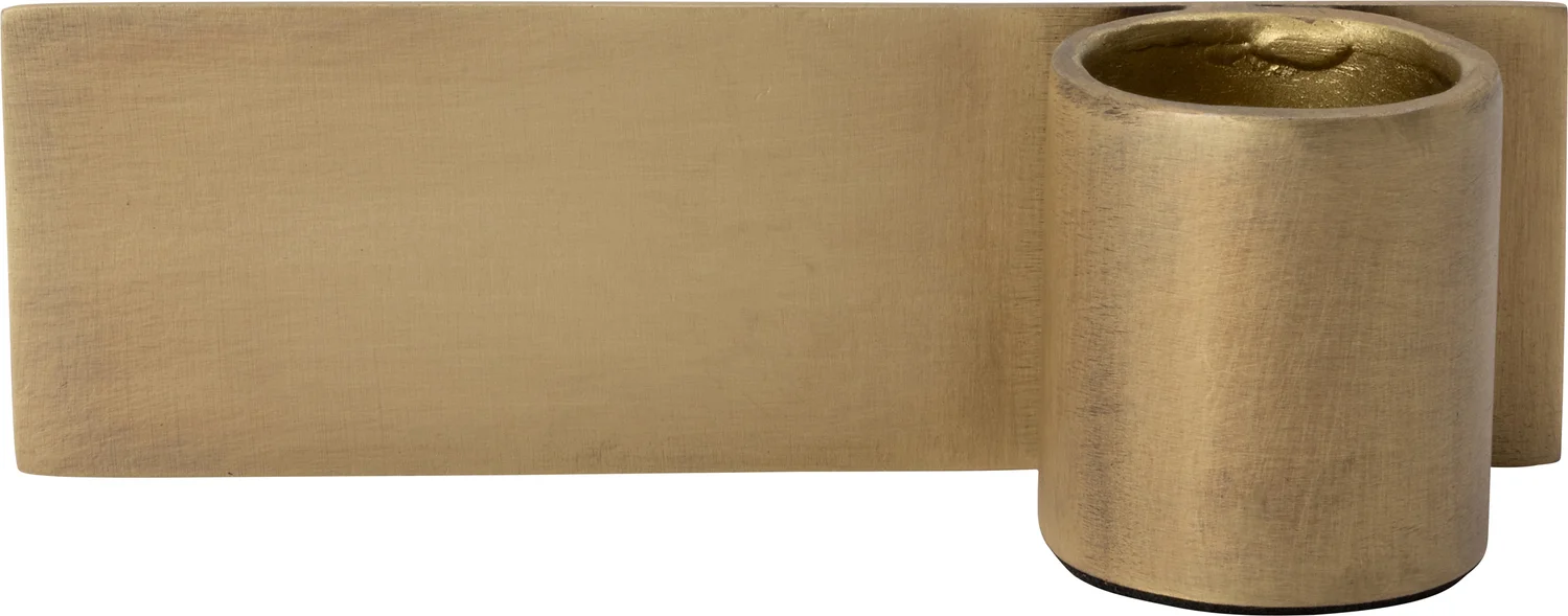 Intratuin kandelaar Boston goud 10 x 3 x 3 cm