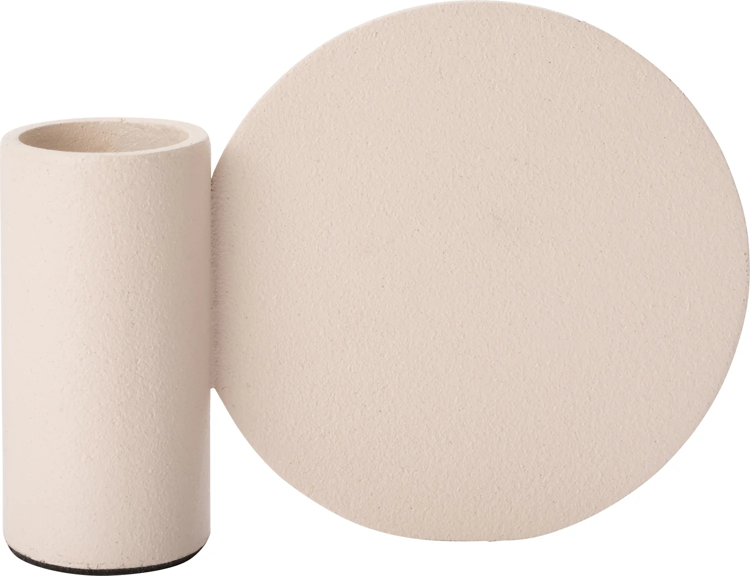 Intratuin kandelaar Boston beige 10 x 3 x 7,5 cm