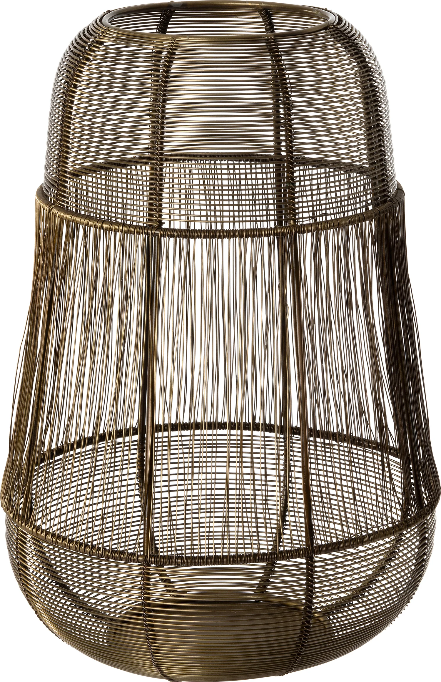 Intratuin kandelaar Dee koper D 22 H 31 cm