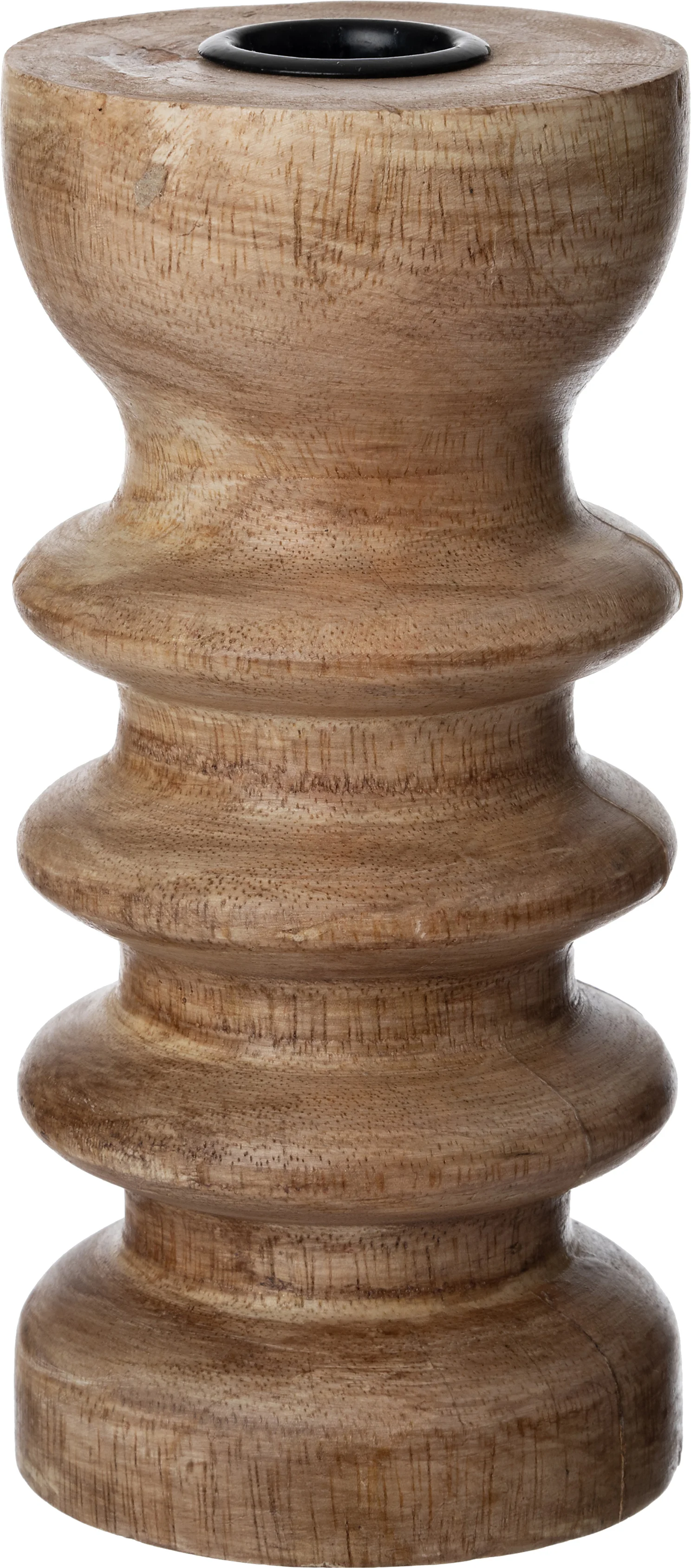 Intratuin kandelaar Javi naturel D 7,5 H 15,5 cm