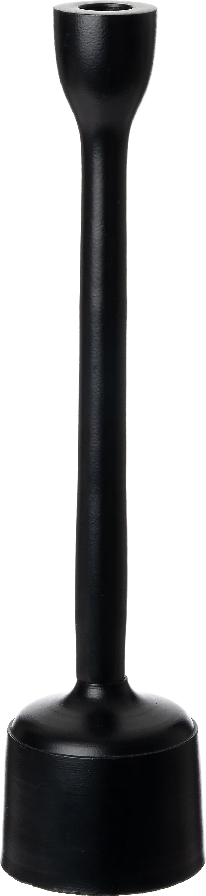 Intratuin kandelaar Aina zwart D 8,5 H 35 cm