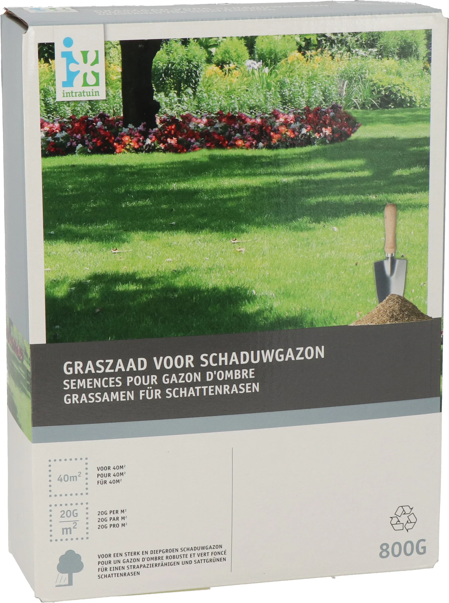 Intratuin graszaad schaduwgazon 800 g