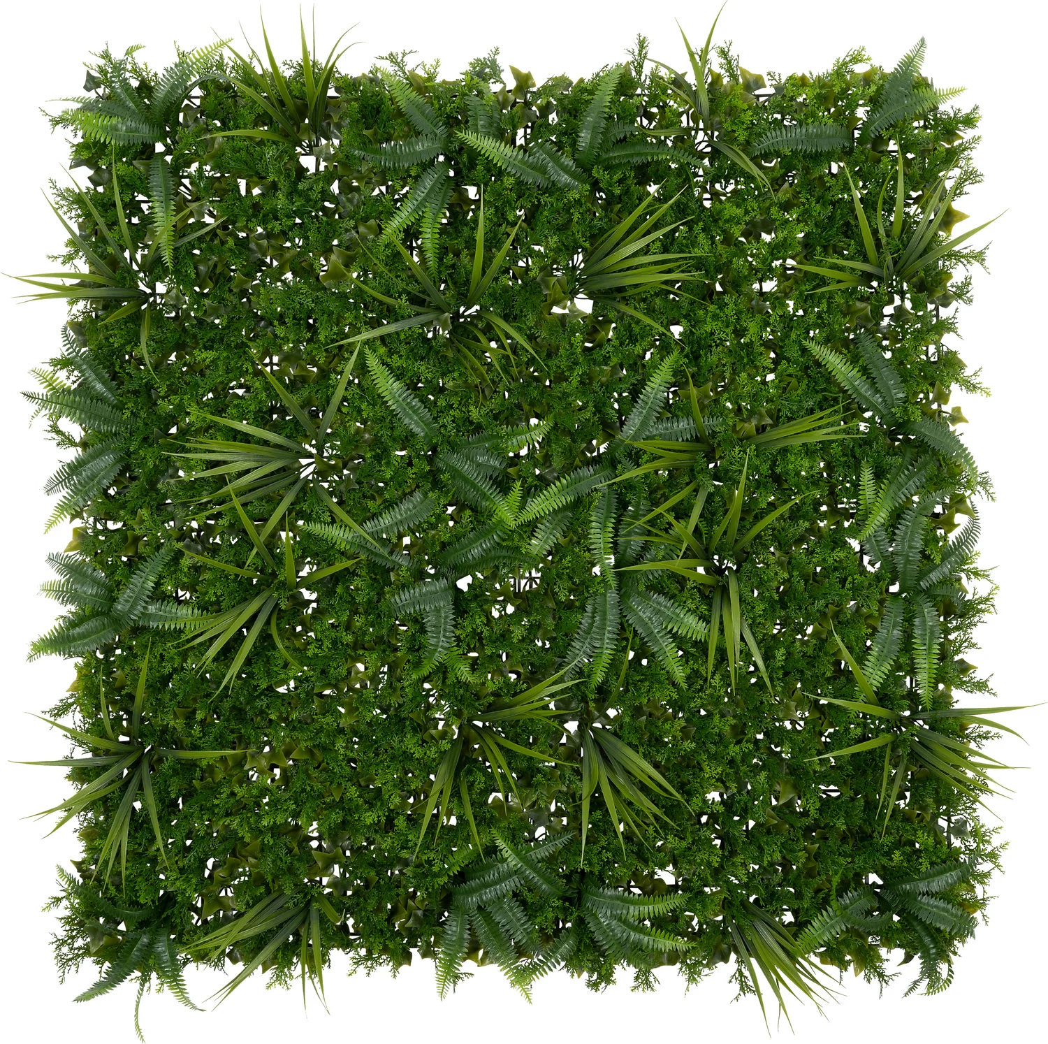 Intratuin kunstplanten wandpaneel gras 100 x 100 x 7 cm
