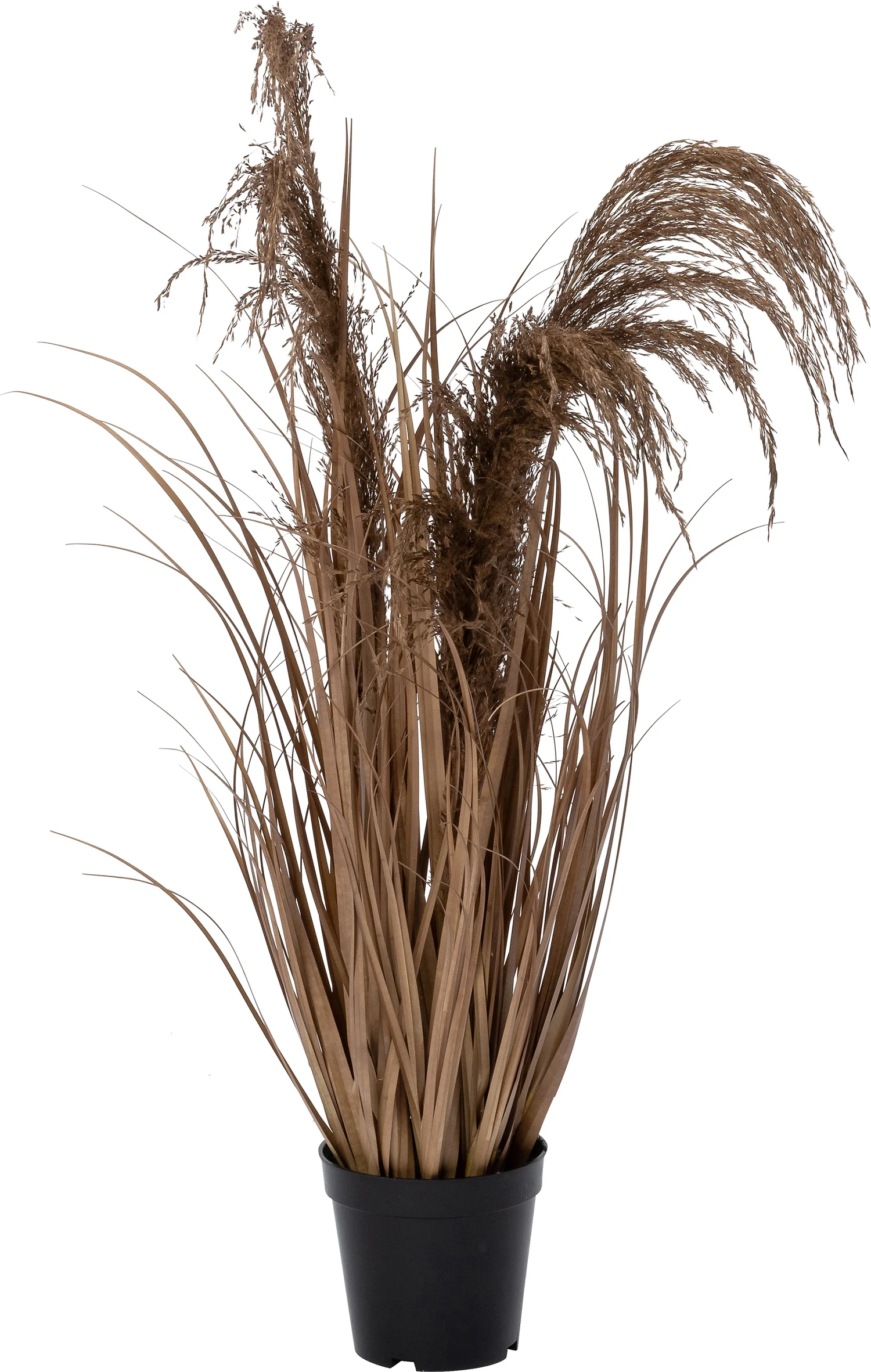 Intratuin kunstplant siergras bruin 34 x 34 x 80 cm