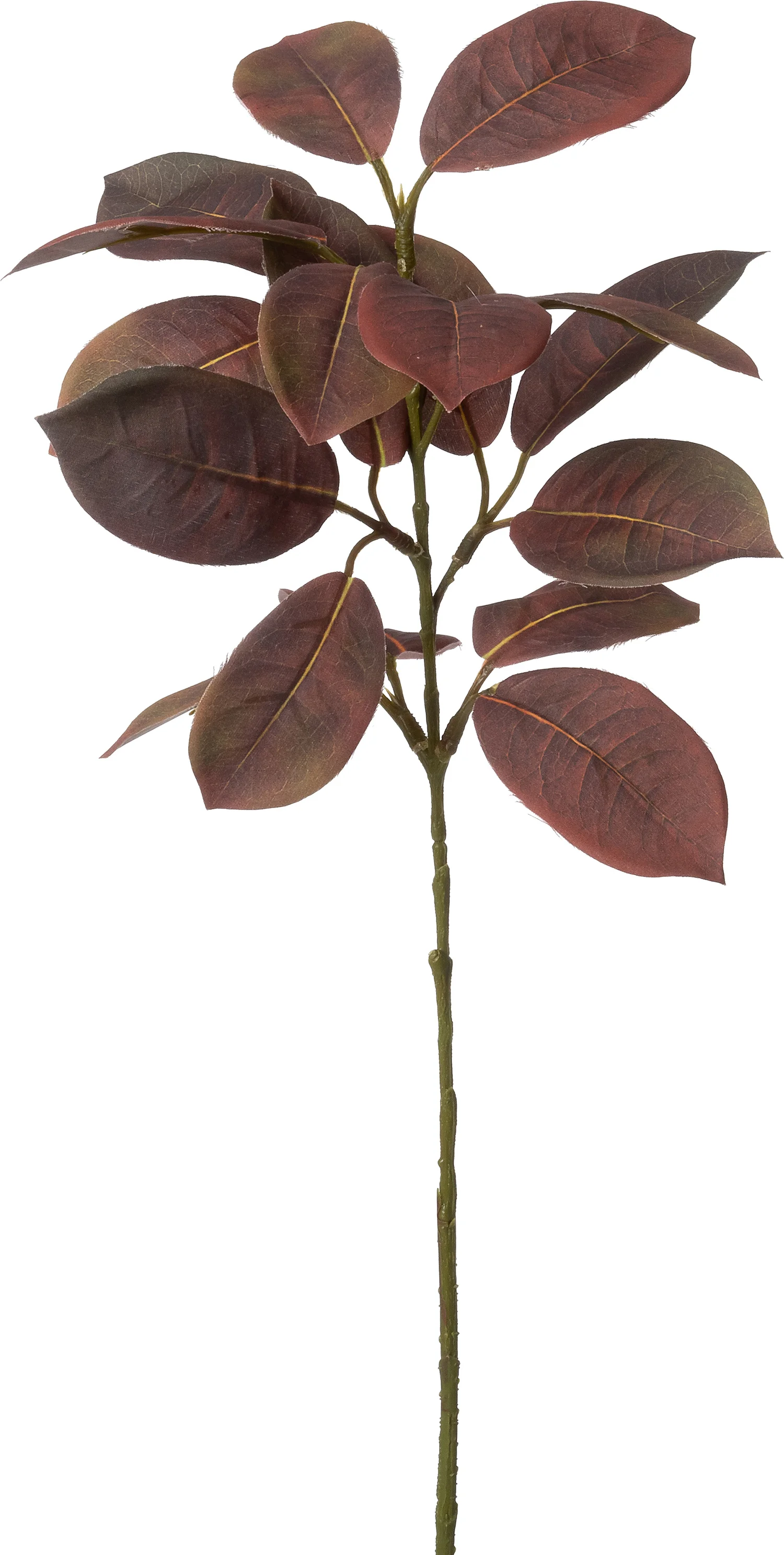 Intratuin kunsttak Prunusblad rood 40 cm