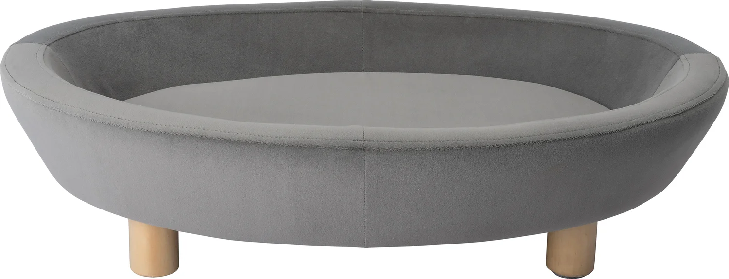 Intratuin hondenmand Odette grijs 72 x 52 x 18 cm
