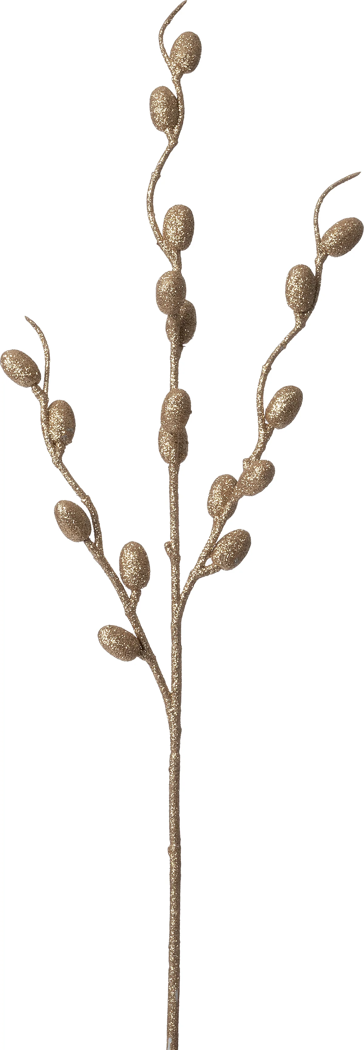 Intratuin kunsttak bloemknoppen goud 60 cm