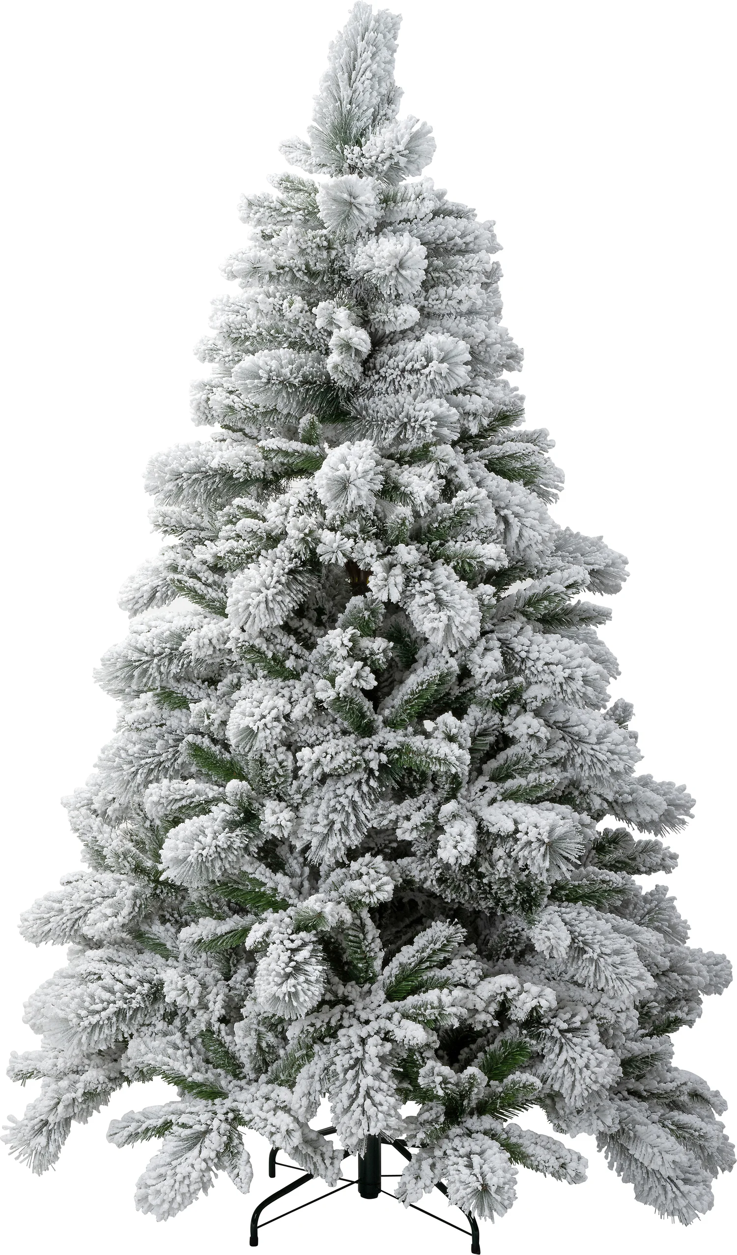 Intratuin kunstkerstboom Denver besneeuwd D 152 H 240 cm