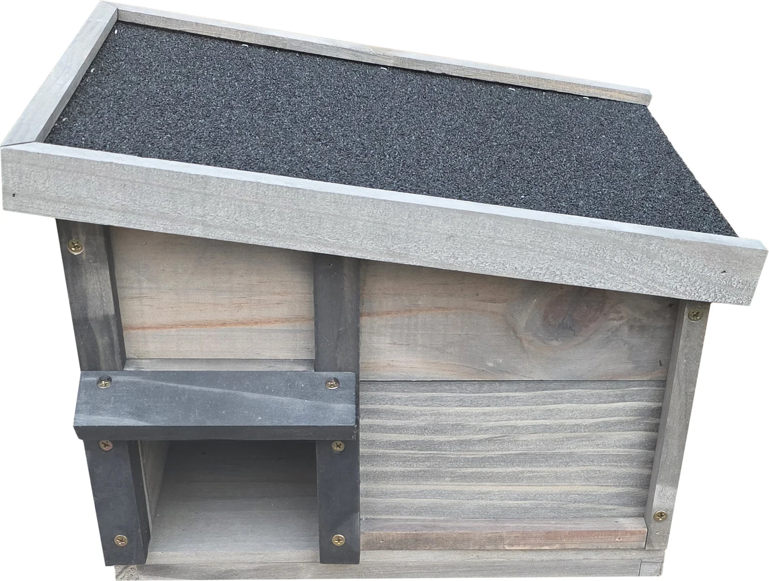 Intratuin egelhuis Essy grijs 41 x 35 x 27 cm