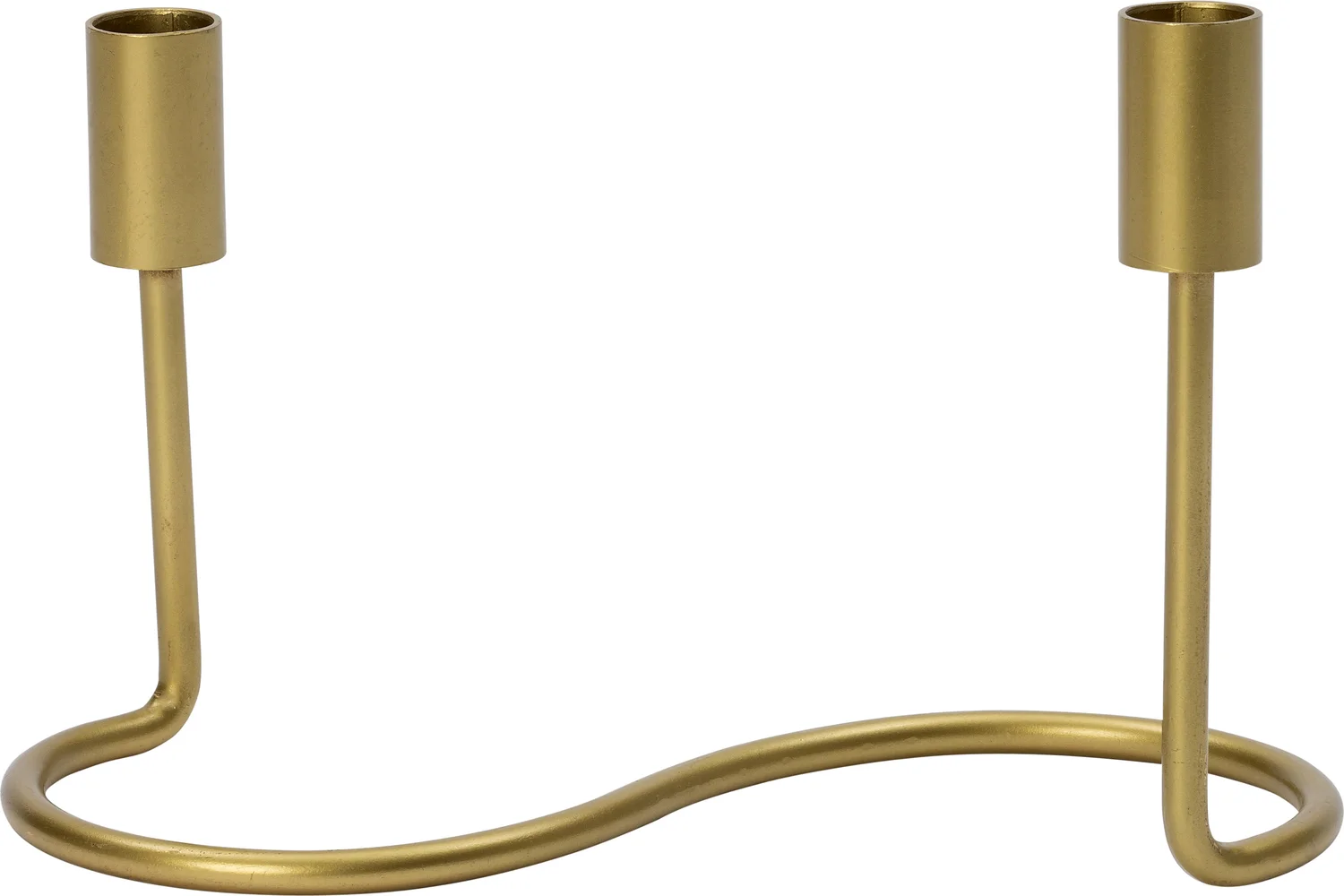 Intratuin kandelaar Joa goud 22 x 13,5 x 15,5 cm