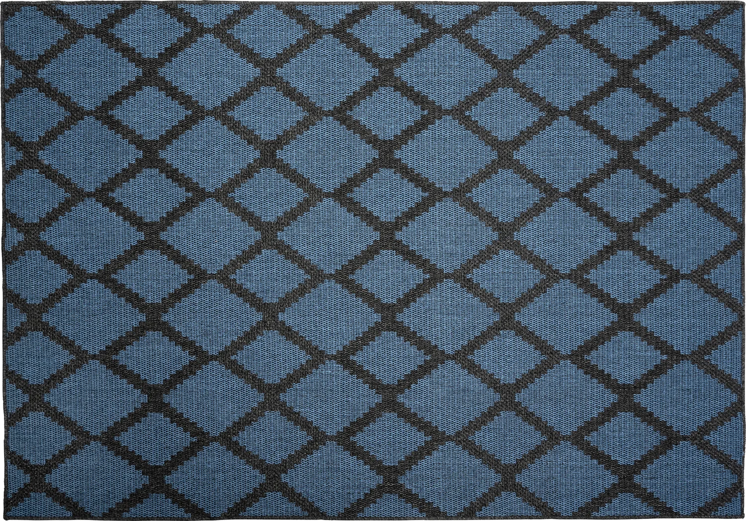 Intratuin buitenkleed Don blauw 160 x 230 cm
