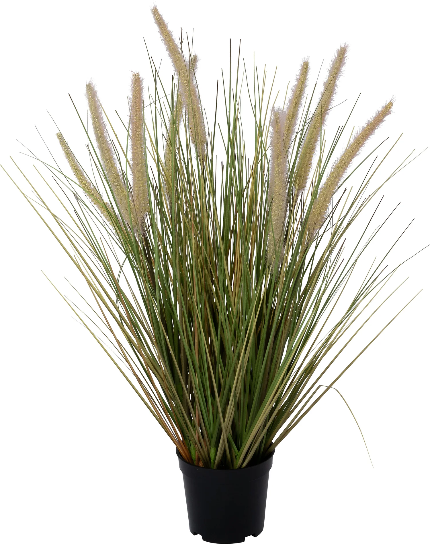 Intratuin kunstplant Groene naaldaar geel 30 x 30 x 55 cm