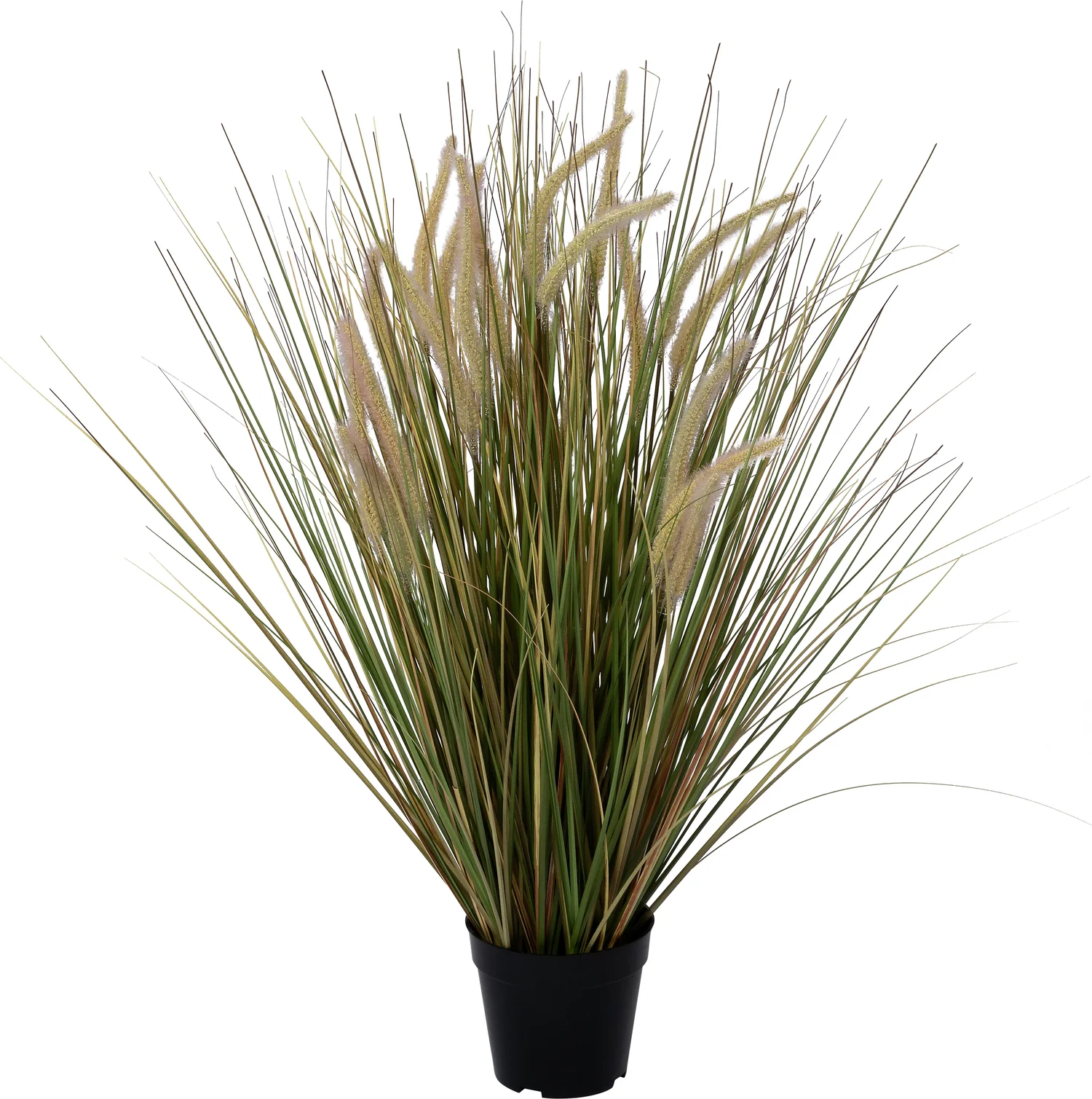 Intratuin kunstplant Groene naaldaar geel 65 x 65 x 80 cm