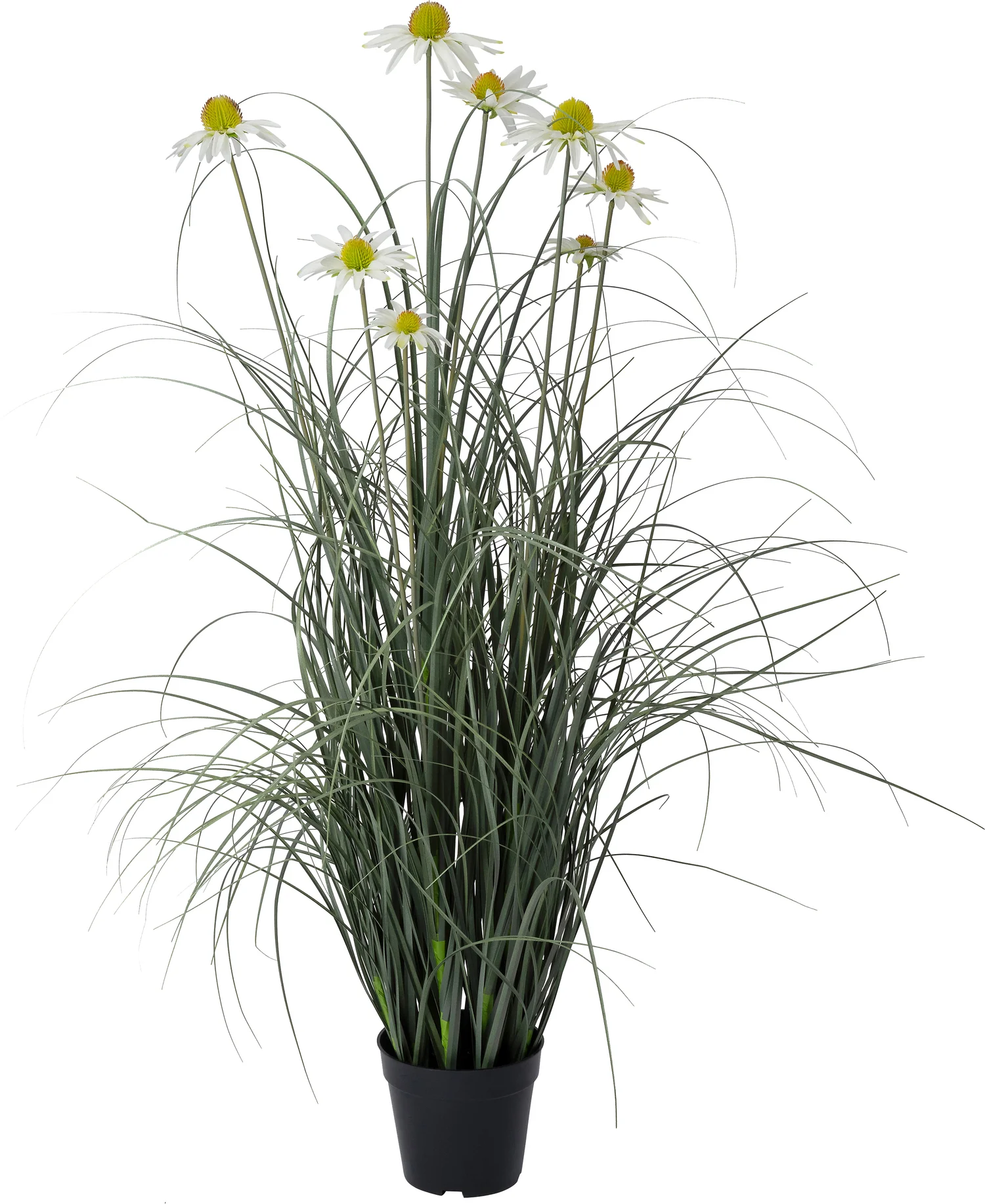 Intratuin kunstplant Zonnehoed wit 55 x 55 x 90 cm