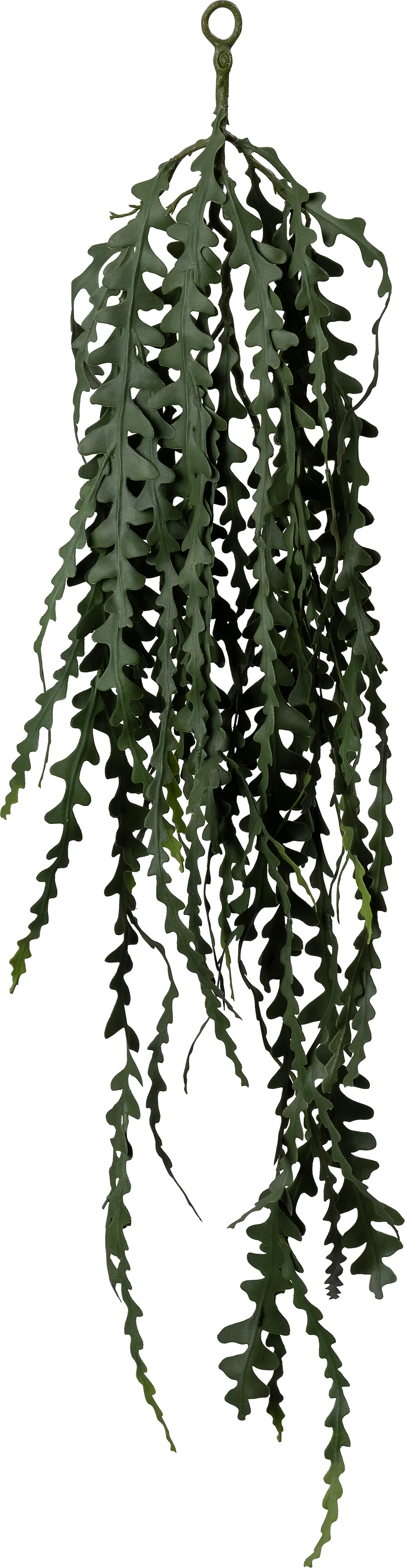 Intratuin kunsthangplant Zaagcactus groen 4 x 33 x 104 cm