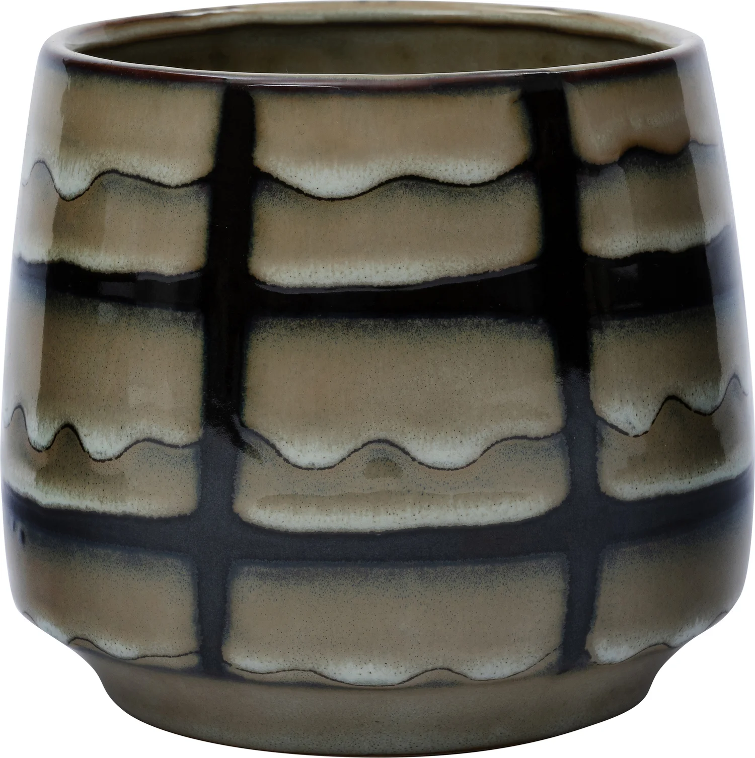 Intratuin bloempot Ahmo crème D 14 H 12 cm