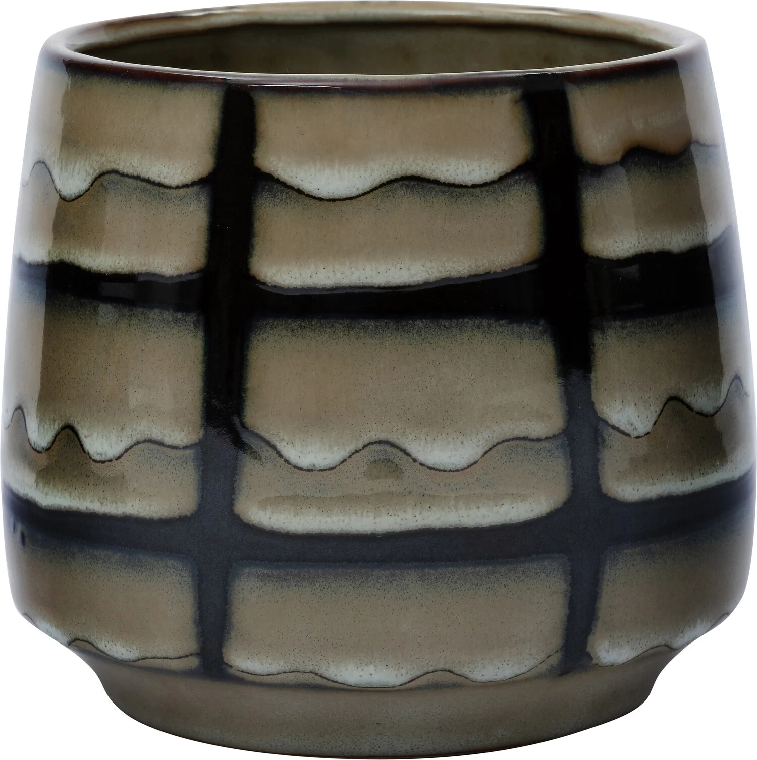 Intratuin bloempot Ahmo crème D 18 H 16 cm