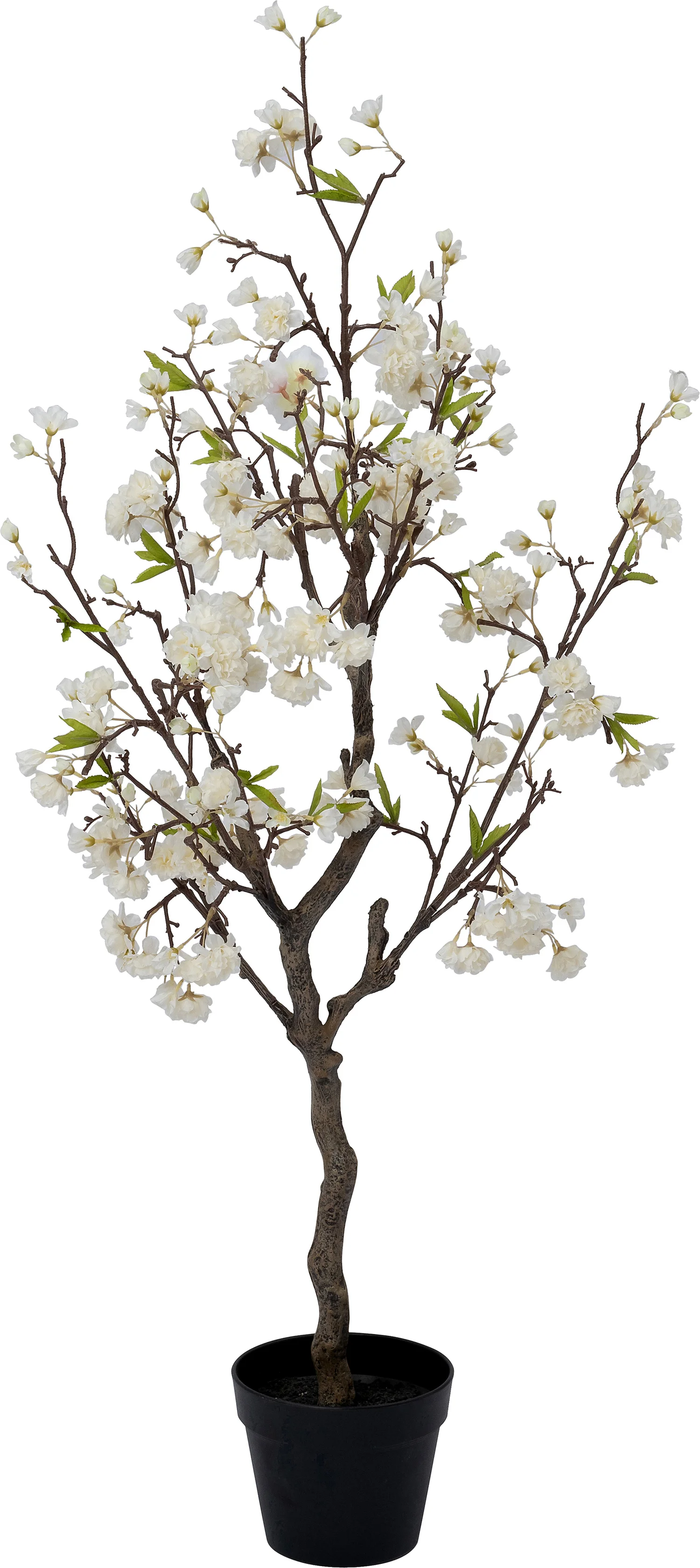 Intratuin kunstplant Japanse sierkers wit 54 x 50 x 125 cm
